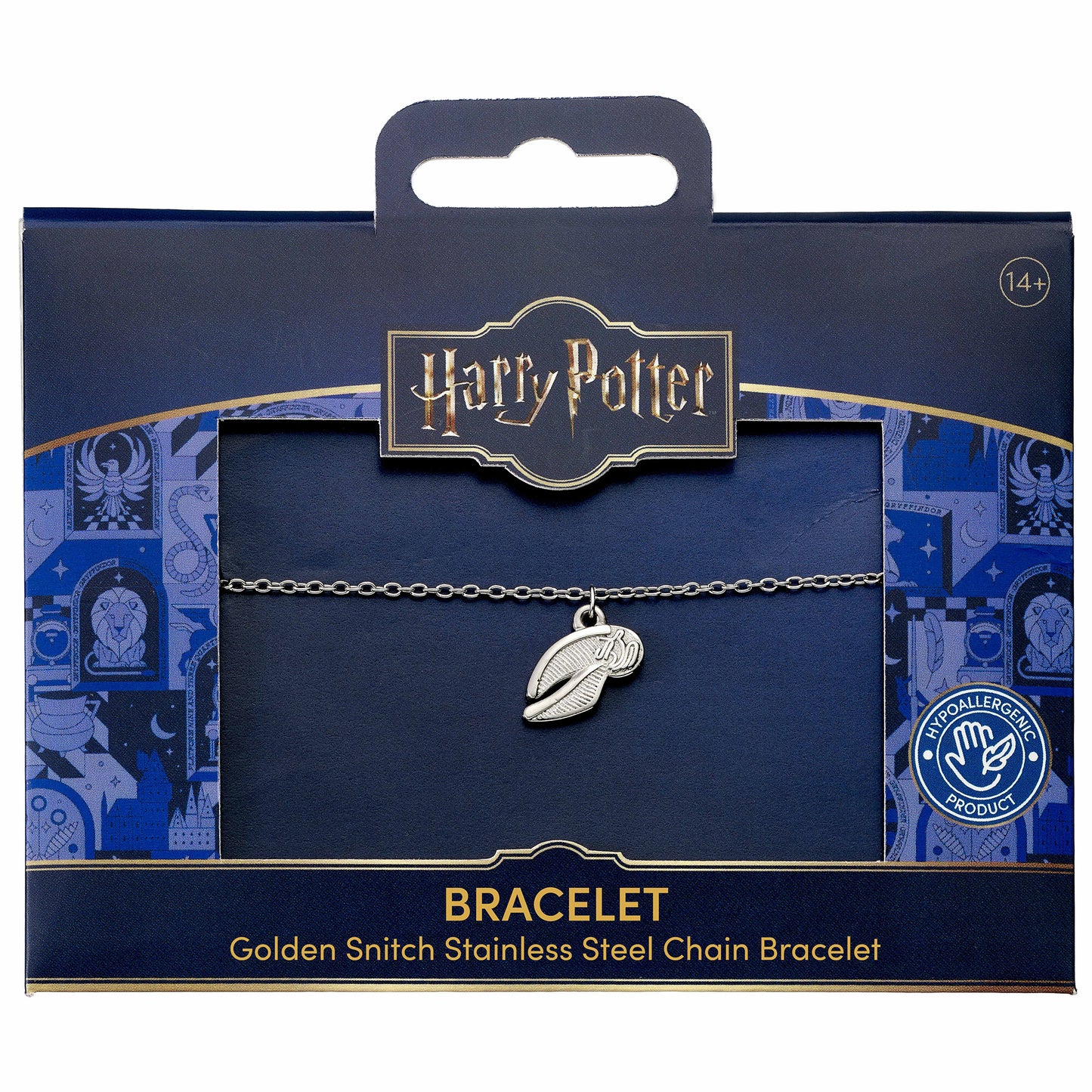 Harry Potter Golden Snitch Stainless Steel Chain Bracelet