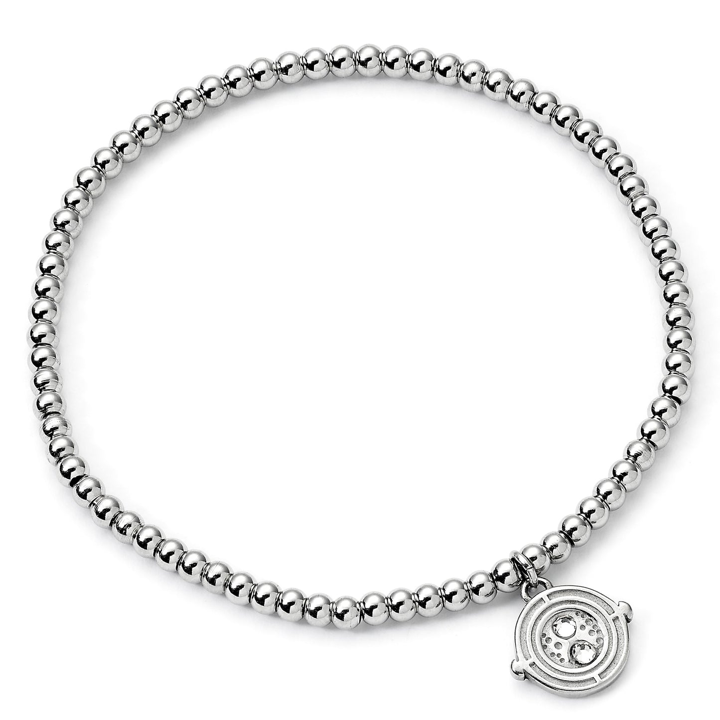 Harry Potter Stainless Steel Time Turner Ball Bead Bracelet