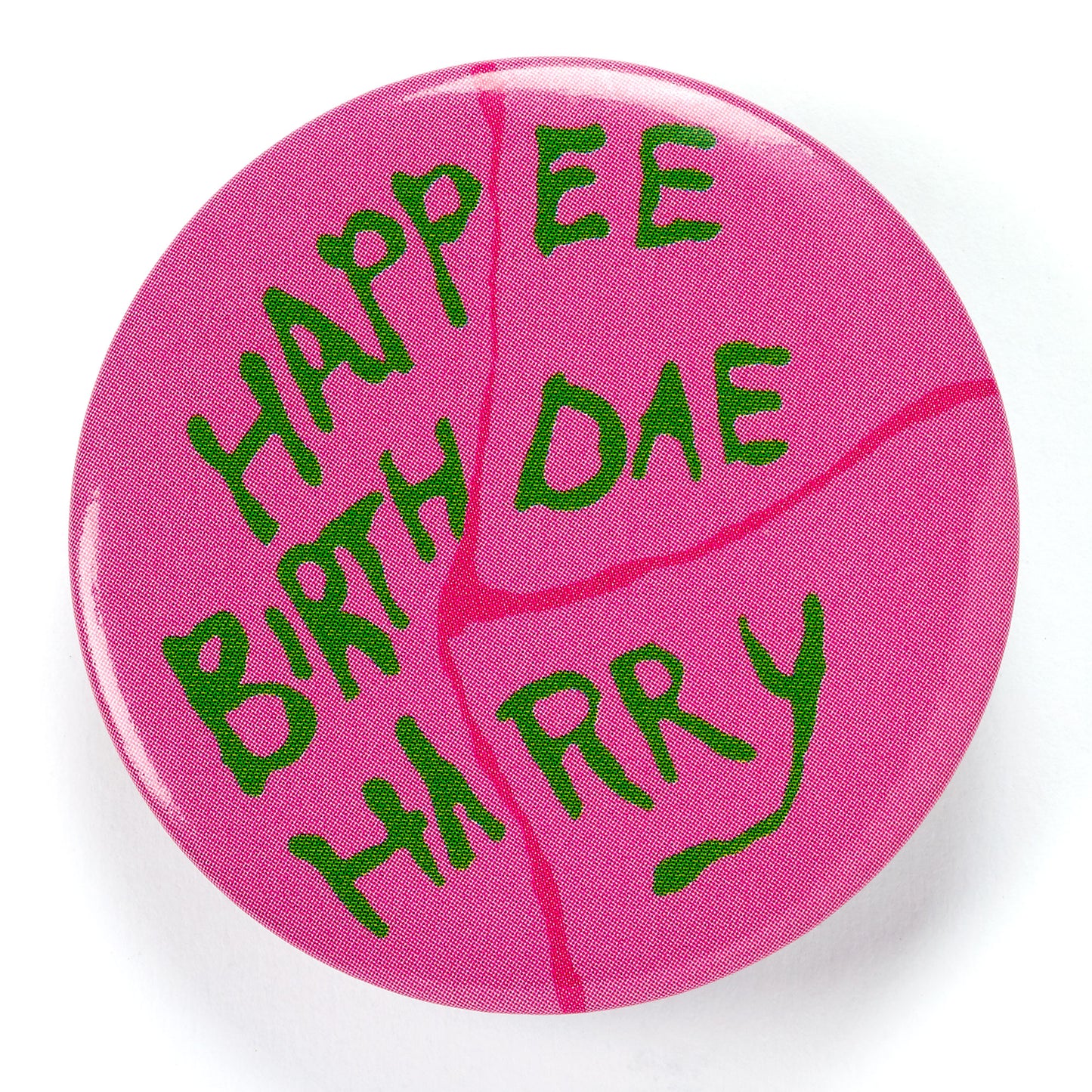 Harry Potter Happee Birthdae Cake Button Badge