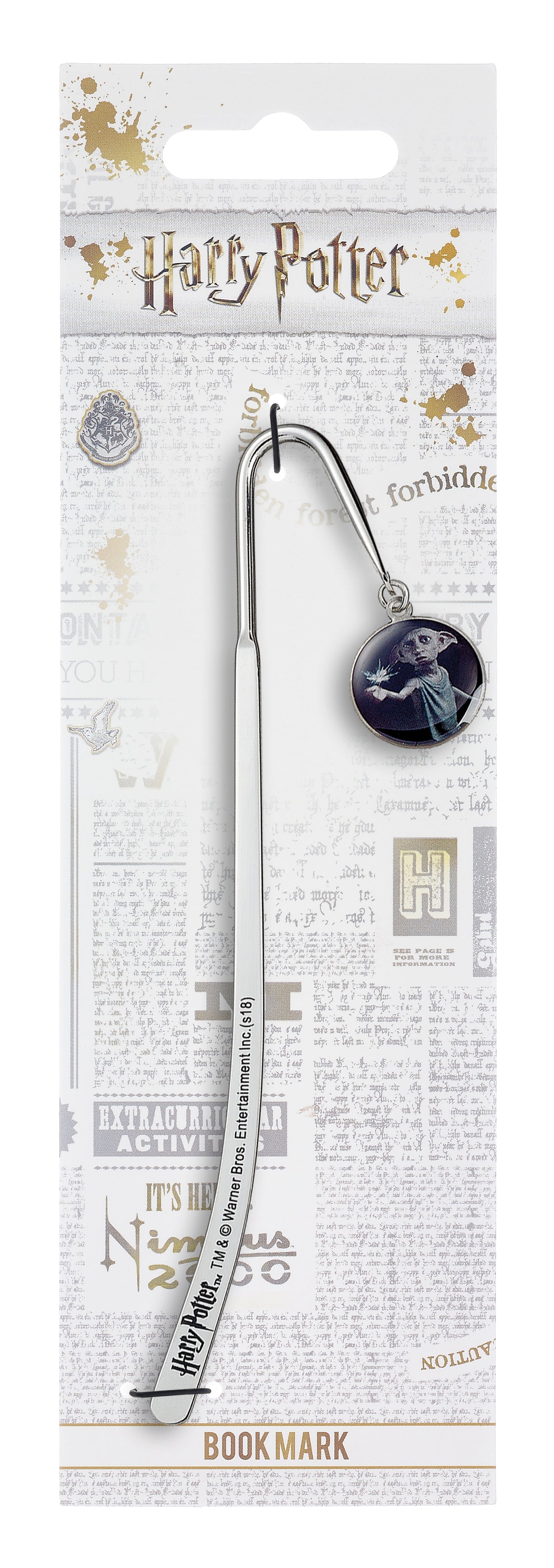 Harry Potter Dobby the House-Elf Bookmark - Silver