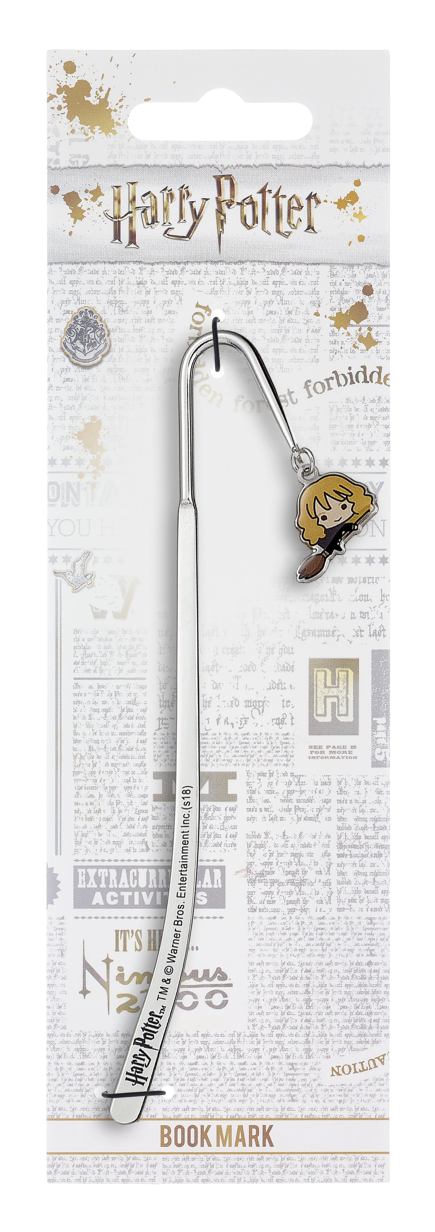 Harry Potter Hermione Granger Bookmark - Silver