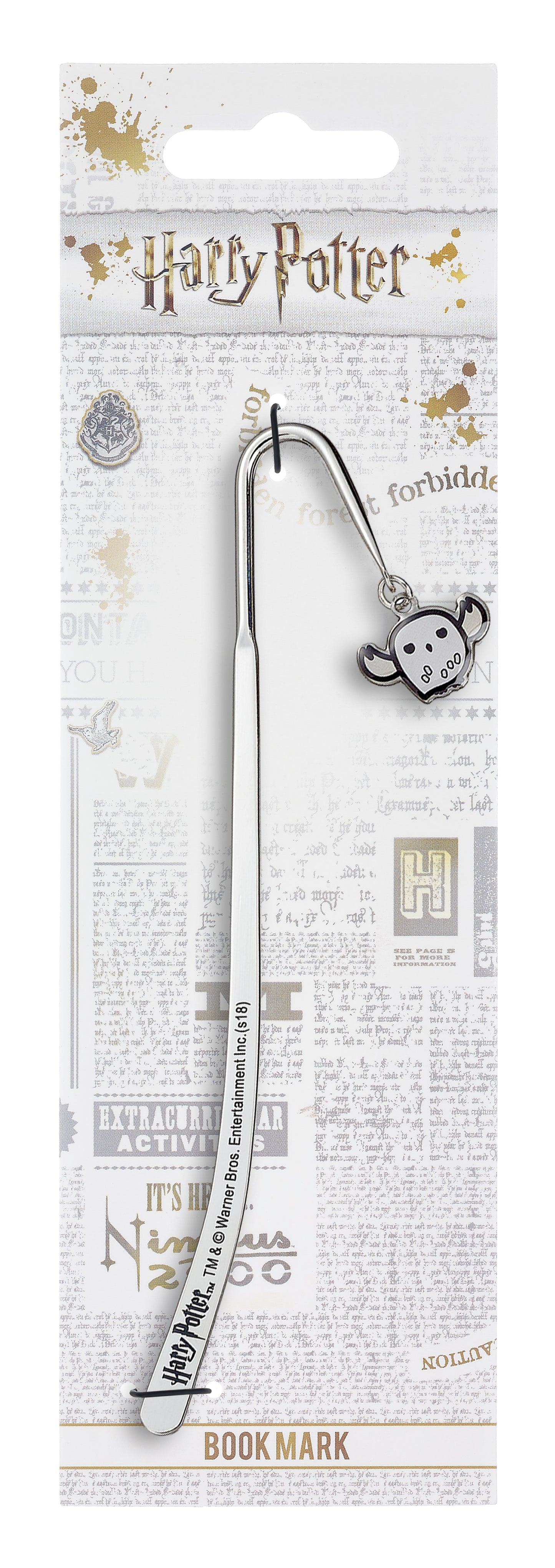 Harry Potter Hedwig the Owl Bookmark - Silver