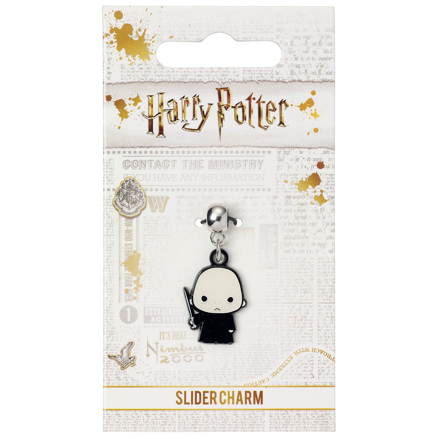 Harry Potter Lord Voldemort Slider Charm - Black