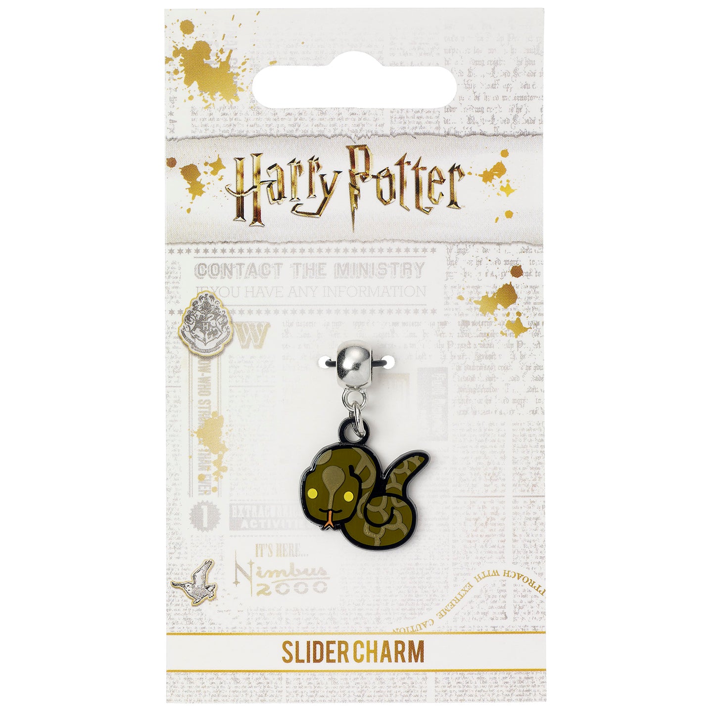 Charm Slider Harry Potter Nagini - Vert