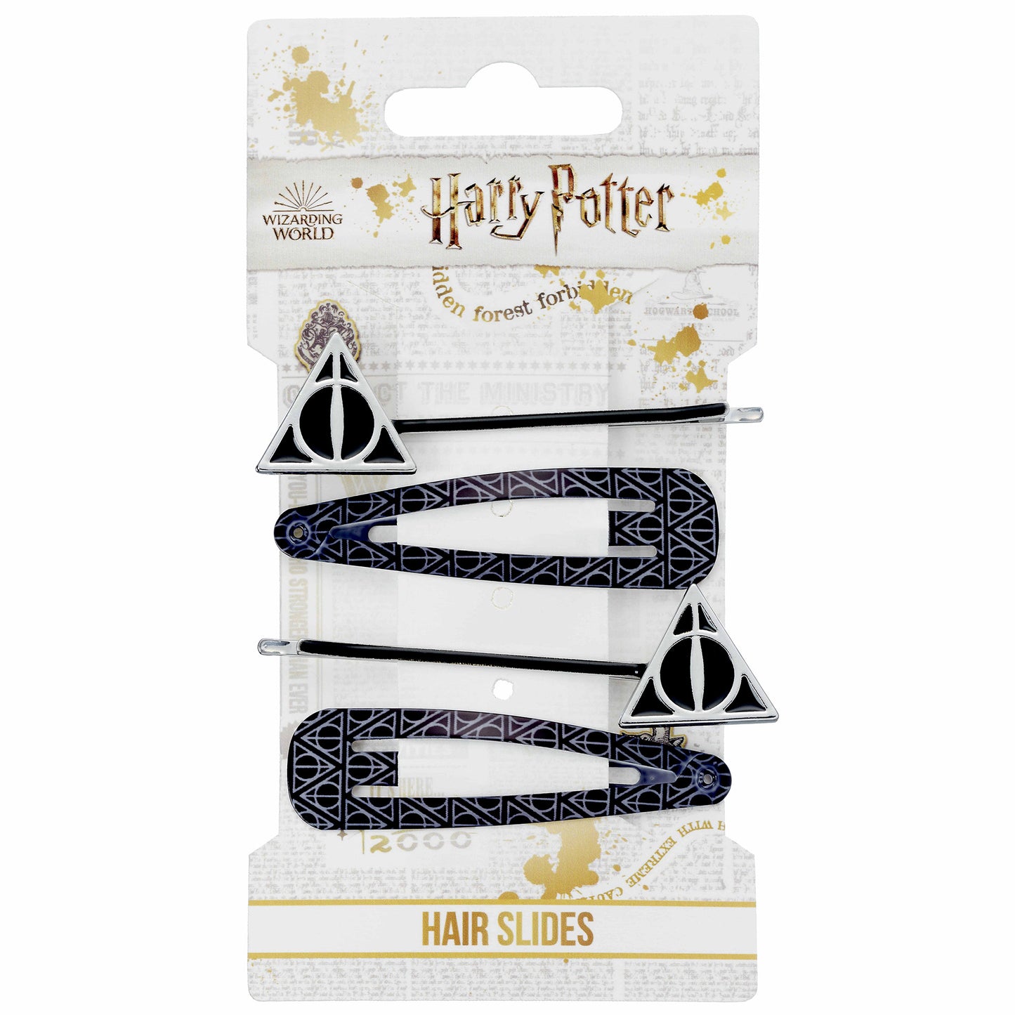 Harry Potter Deathly Hallows Hair Clip Set