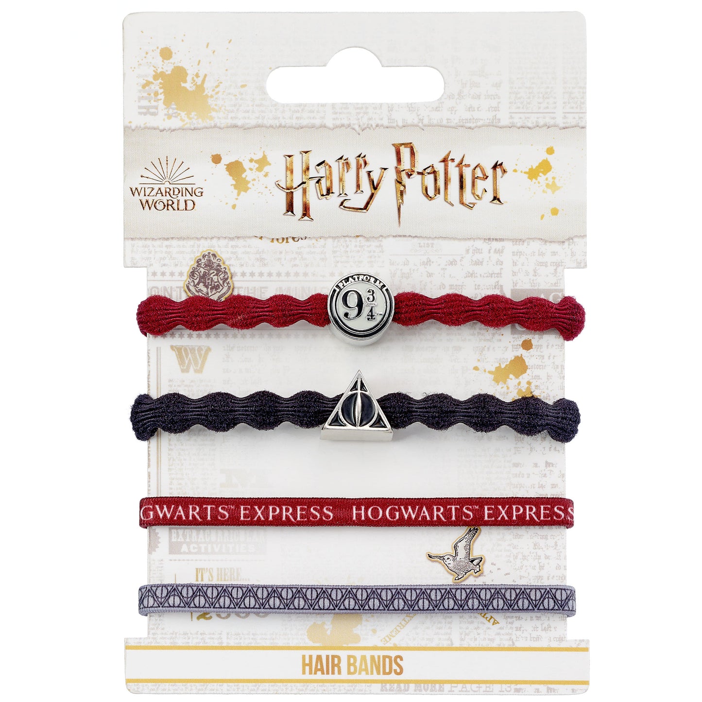Harry Potter Platform 9 3/4 and Deathly Hallows Hair Band Set