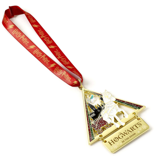 Harry Potter Hogwarts in the Snow Hanging Ornament