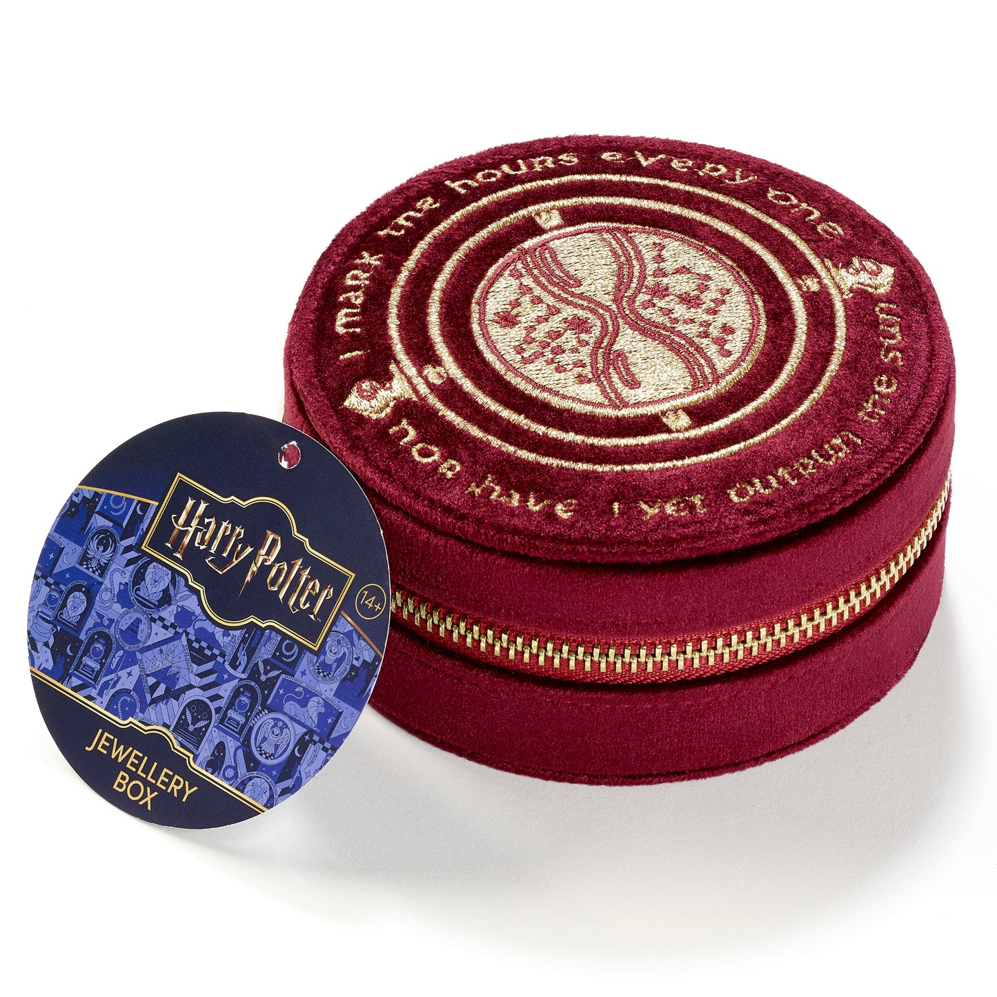 PREORDER - Harry Potter Time Turner Velvet Jewellery Box