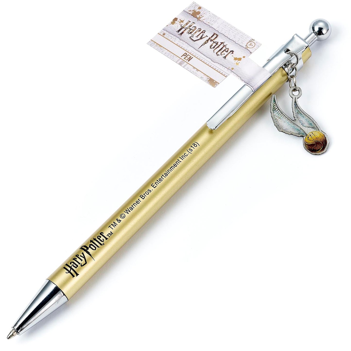Harry Potter Golden Snitch Pen - Yellow