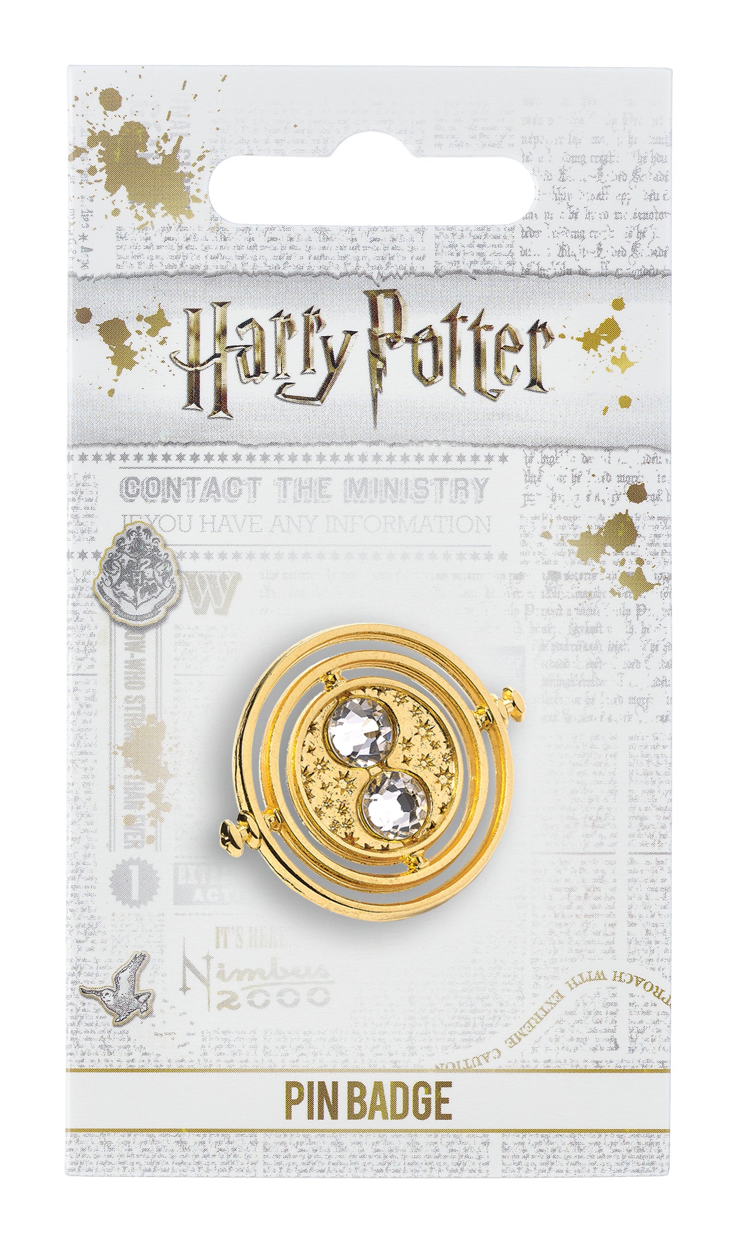 Pin's Harry Potter Retourneur de Temps Fixe - Doré