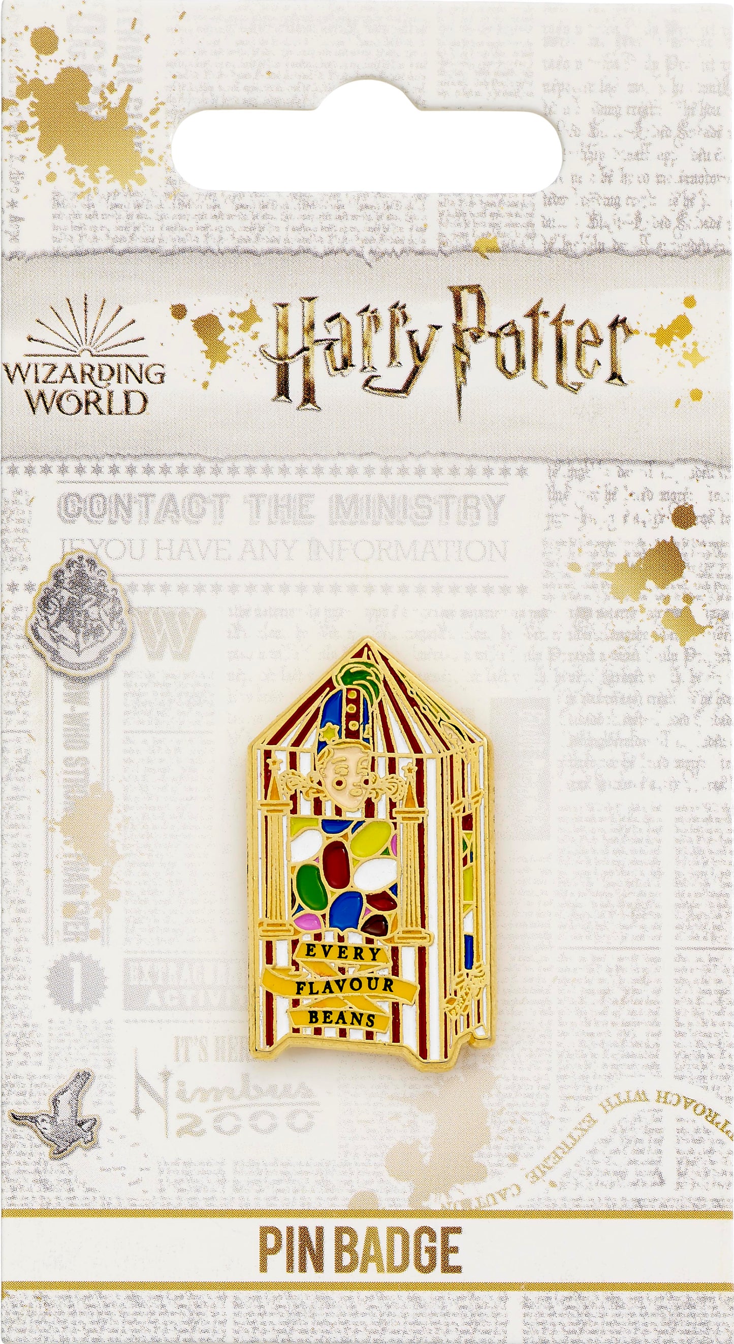 Harry Potter Bertie Botts Pin Badge