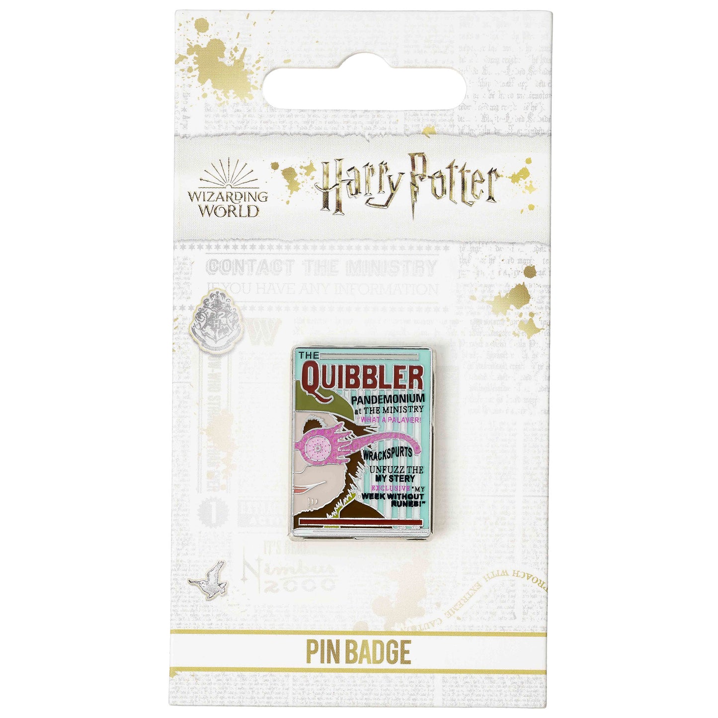 Harry Potter Quibbler Pin Badge - Multicolour