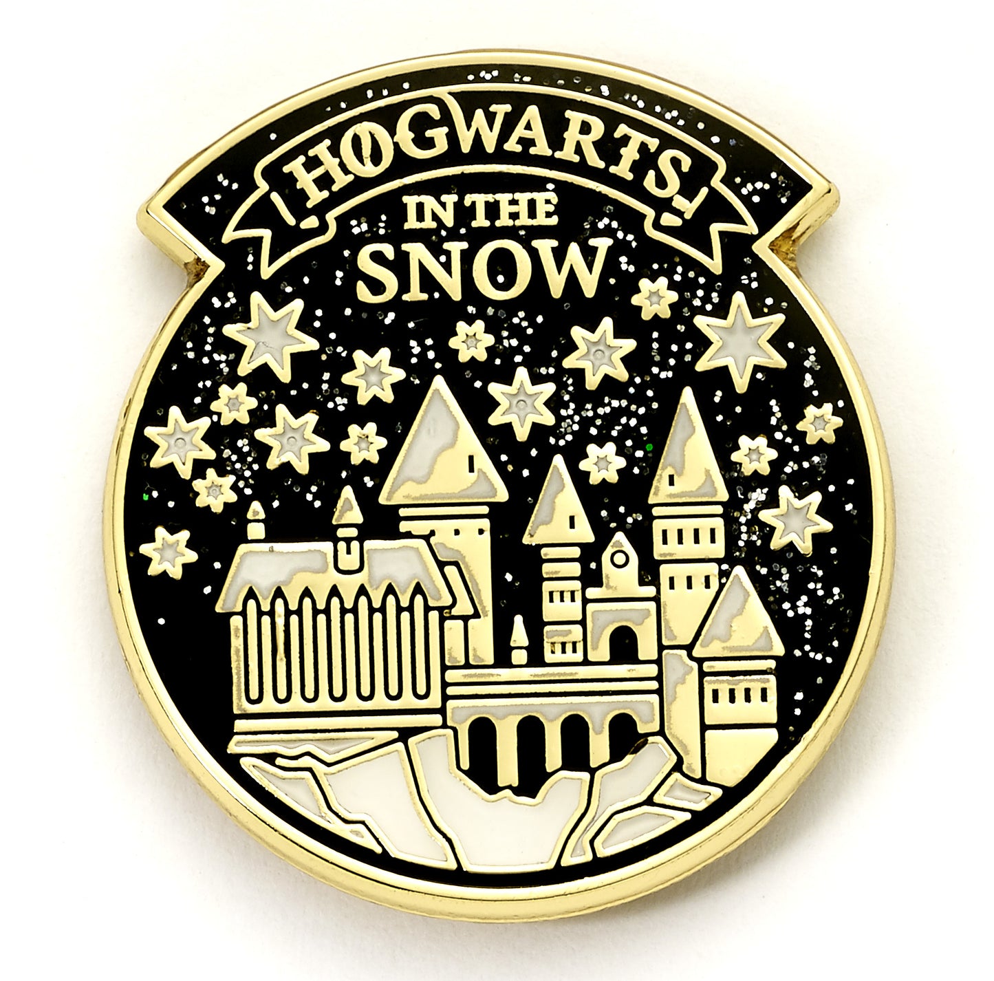 Harry Potter Hogwarts Express In The Snow Pin Badge