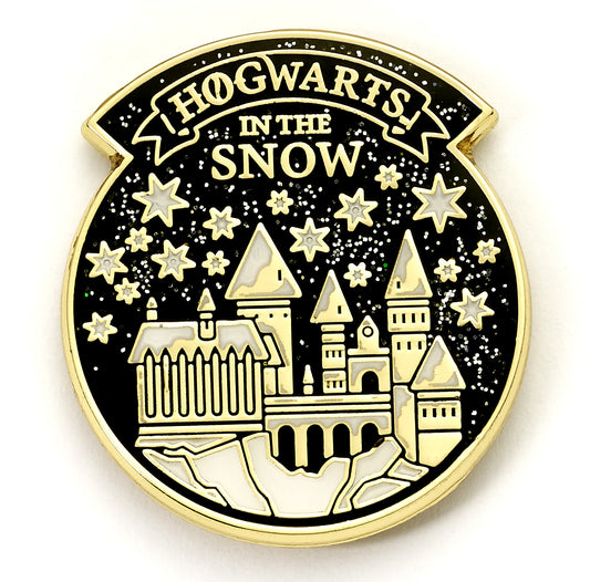 Harry Potter Hogwarts Express In The Snow Pin Badge