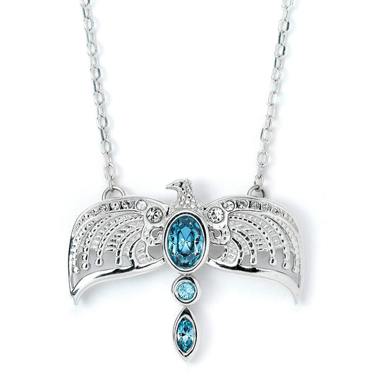Harry Potter Diadem Necklace Embellished with Crystals - Sterling Silver