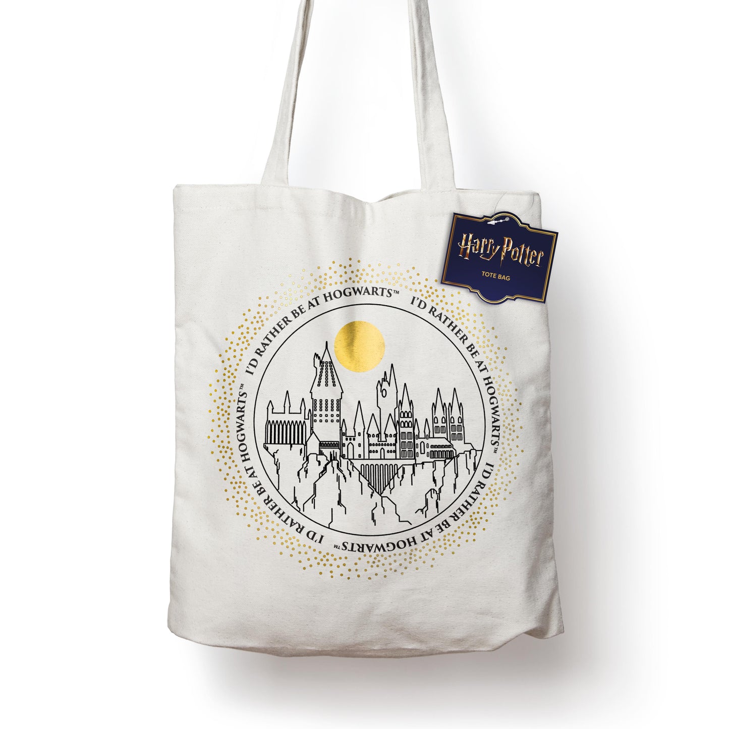 PREORDER - Harry Potter Cotton Hogwarts Castle Tote Bag