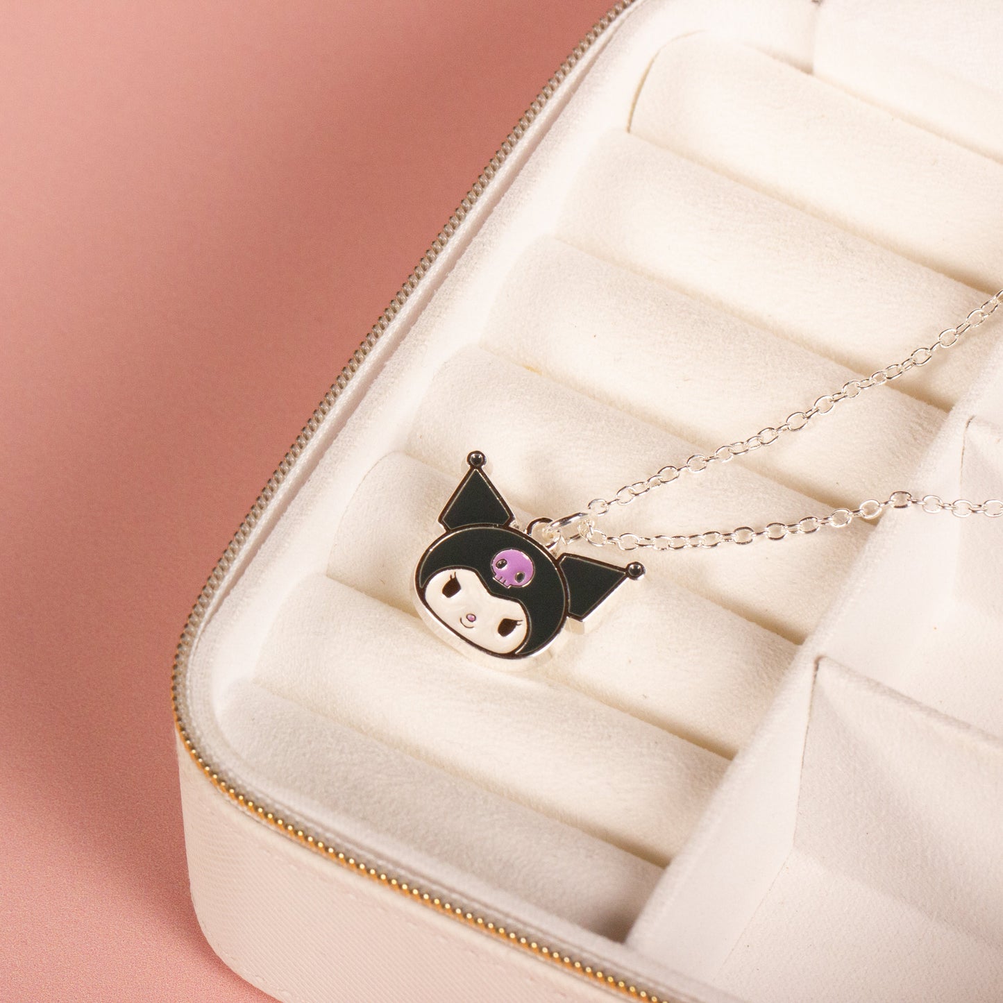 Hello Kitty Kuromi Necklace