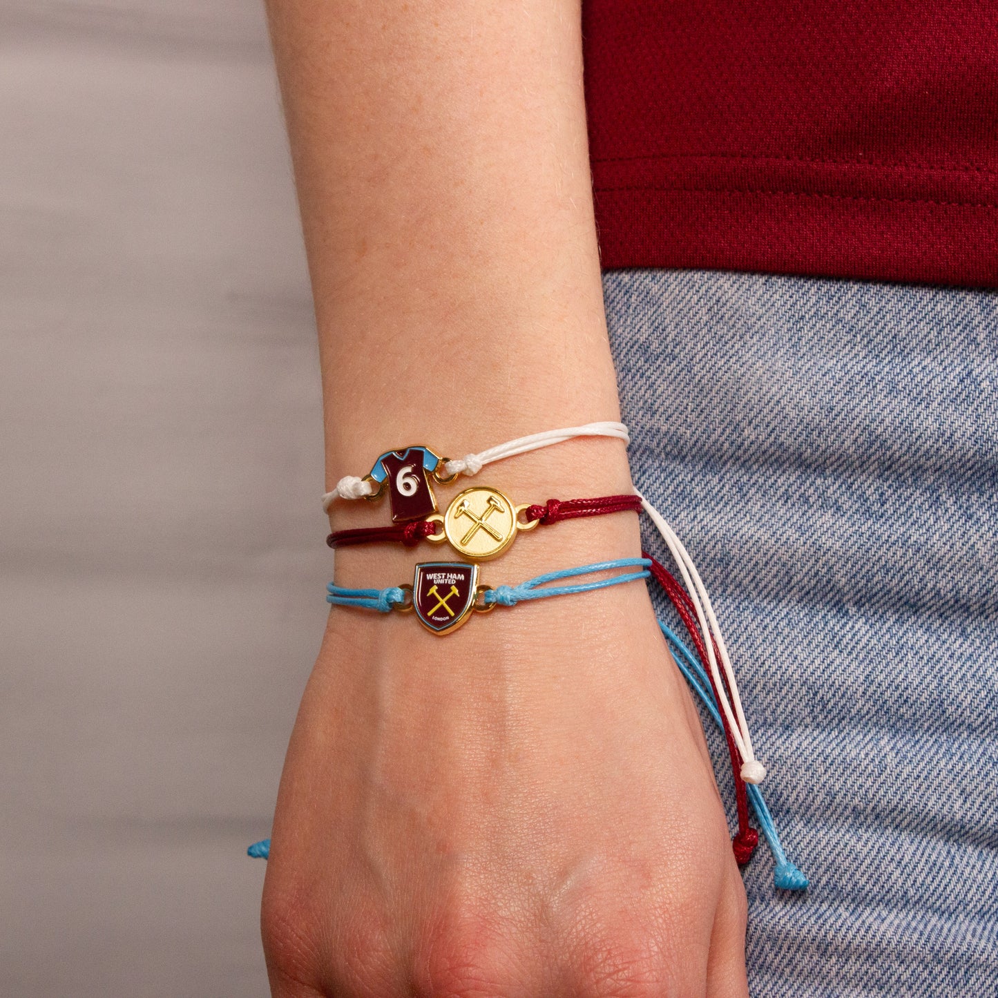 West Ham Friendship Bracelet Set