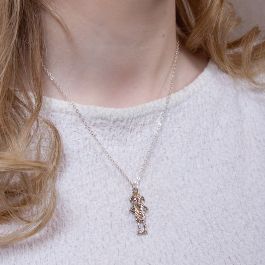 Harry Potter  Dobby the House Elf Necklace - Silver