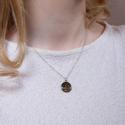 Harry Potter Hogwarts Castle Charm Necklace