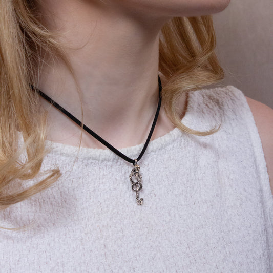 Harry Potter  Dark Mark Tattoo Choker Necklace - Black