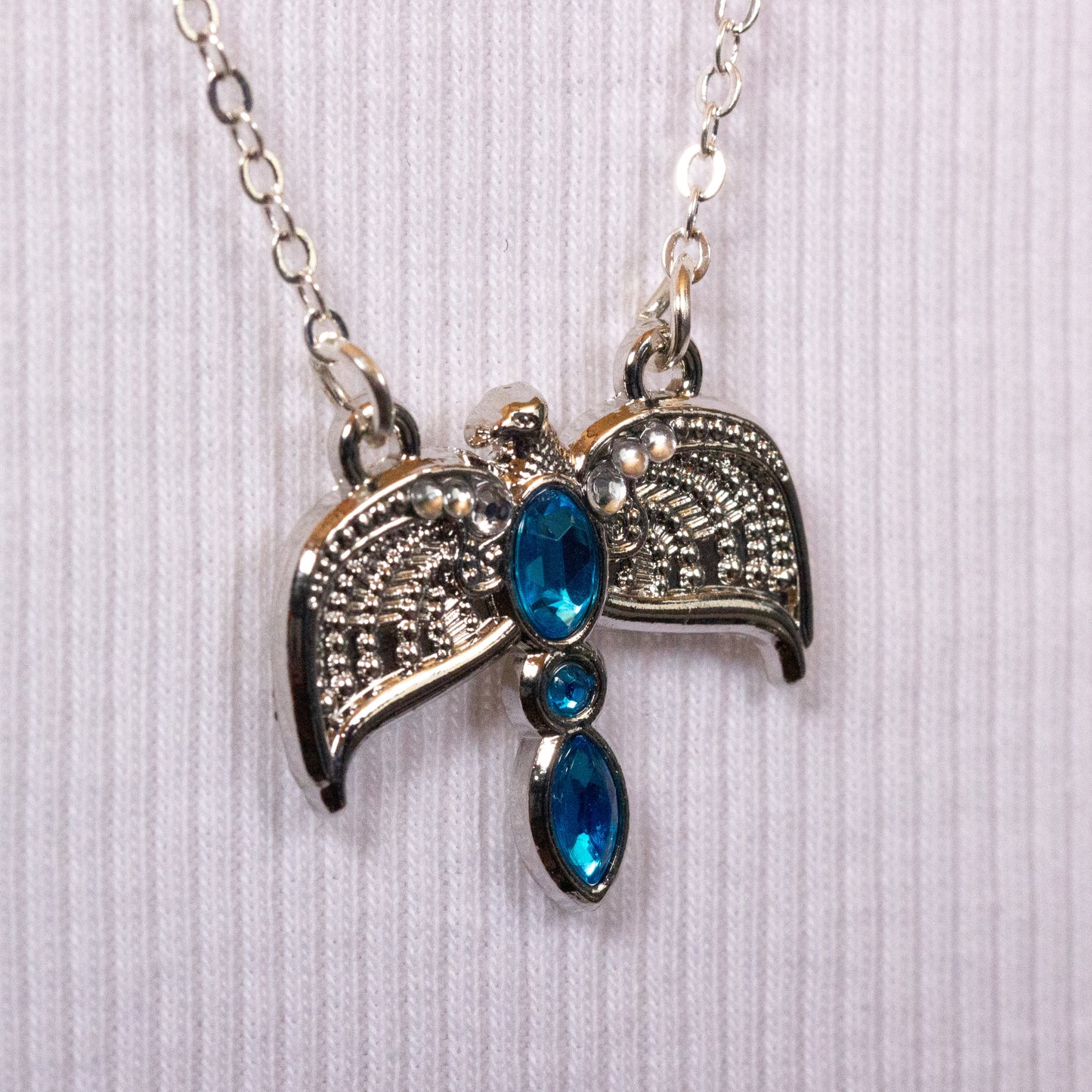 Harry Potter Ravenclaw Diadem Tiara Necklace - Silver