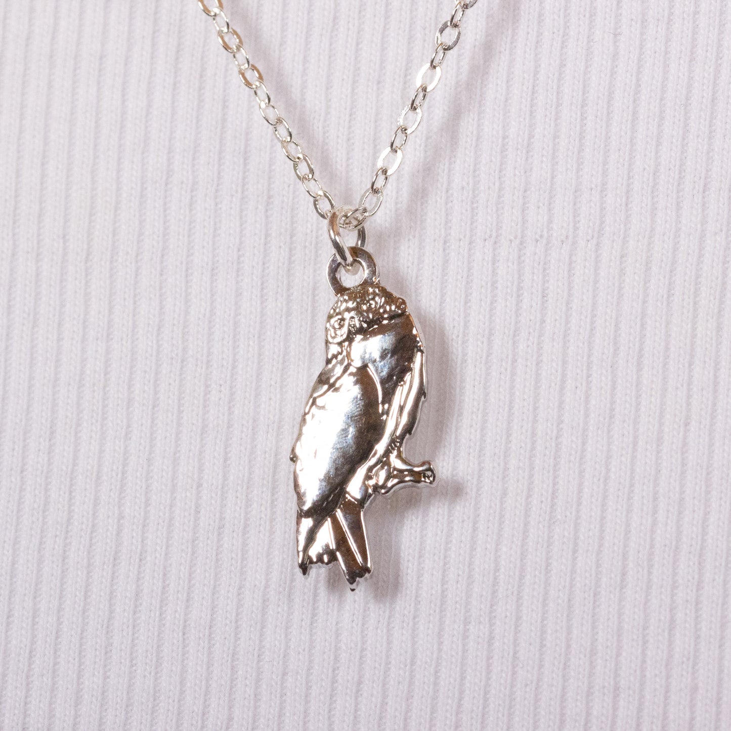 Harry Potter  Hedwig the Owl Necklace - Silver