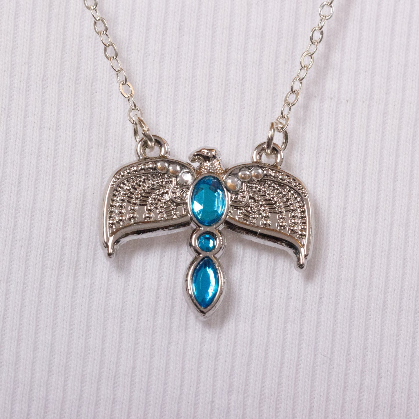Harry Potter Ravenclaw Diadem Tiara Necklace - Silver