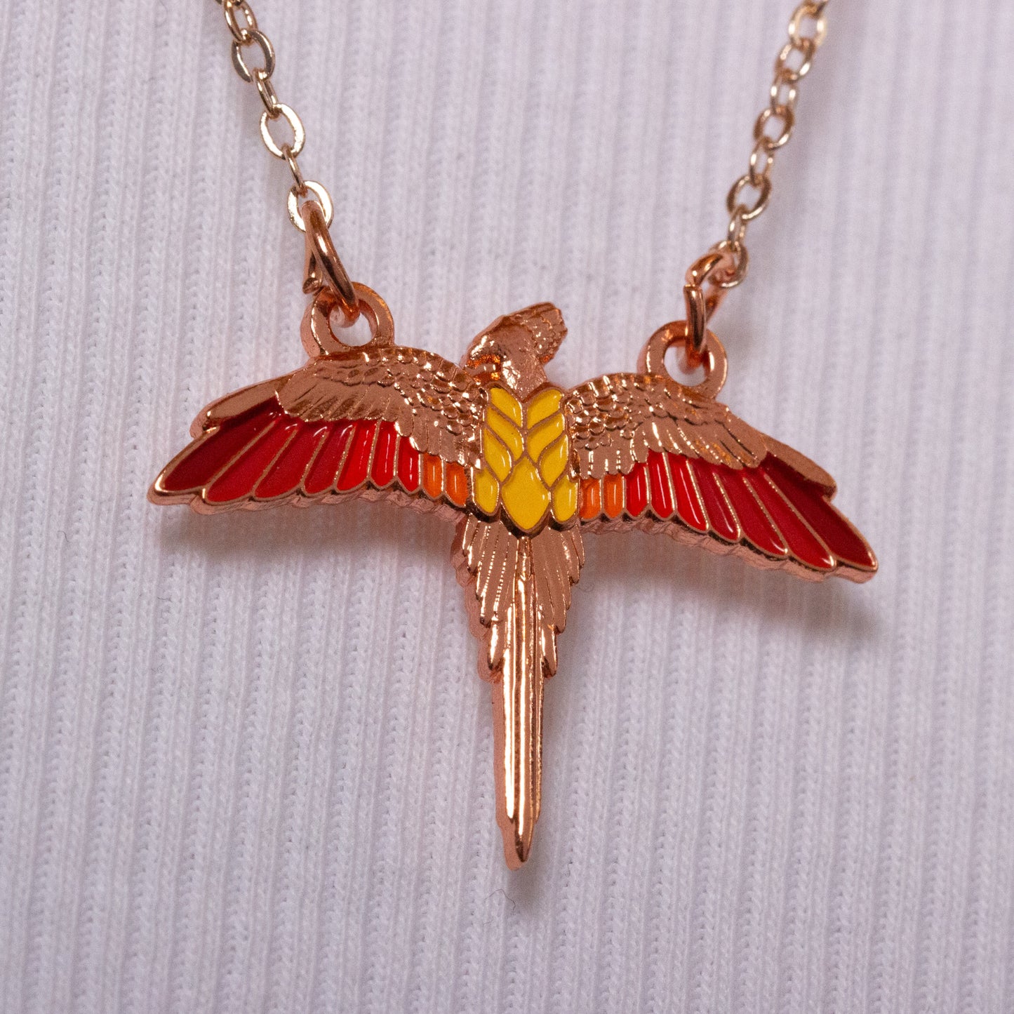 Collier Fumseck Plaqué Or Rose Harry Potter - Or Rose