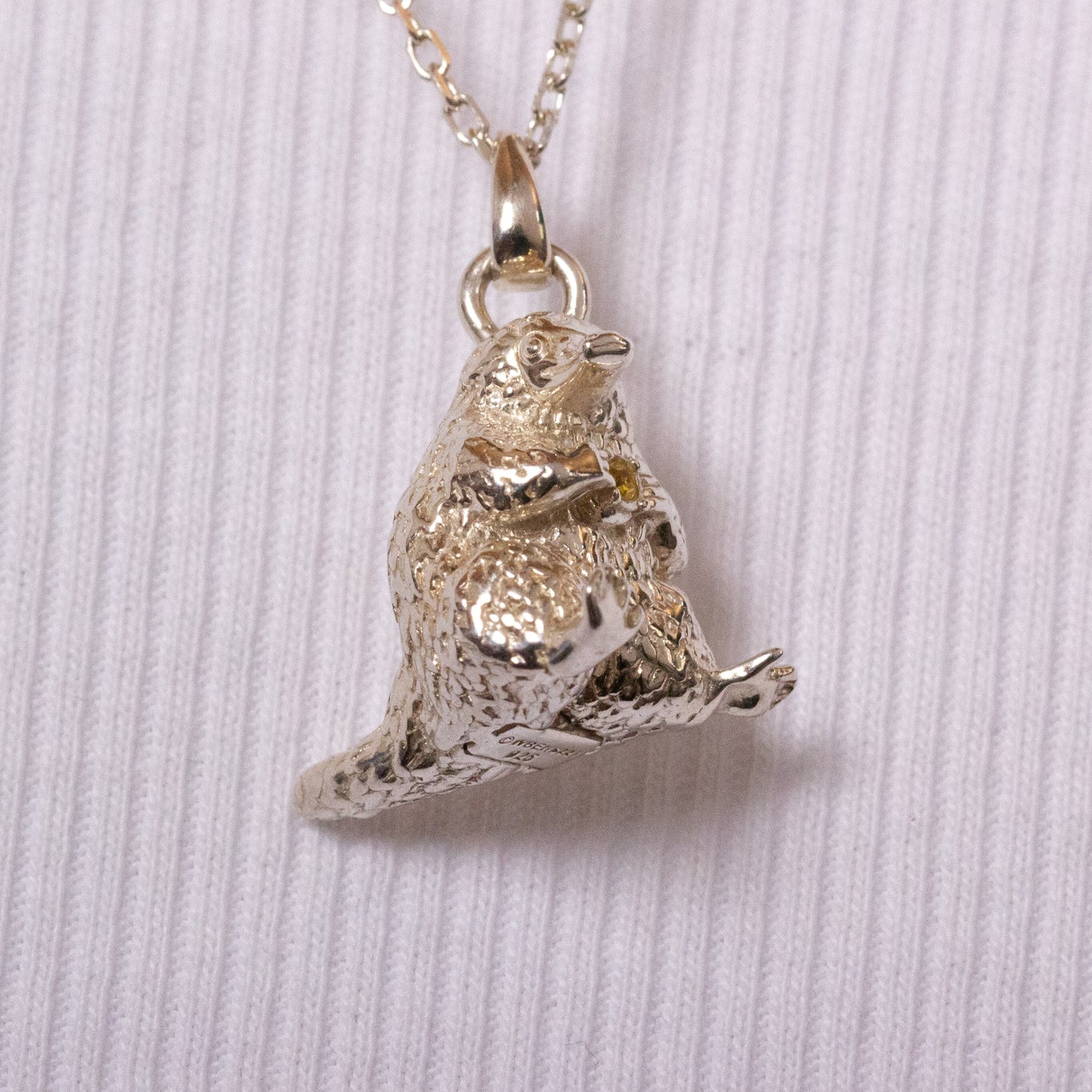 Fantastic beasts Niffler necklace with crystal detail