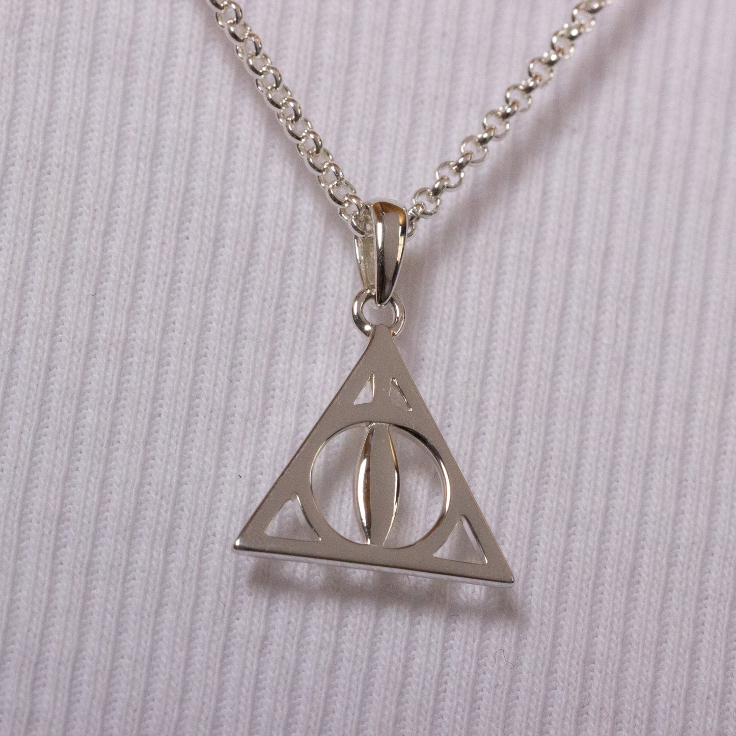 Collier Reliques de la Mort Harry Potter - Argent Sterling