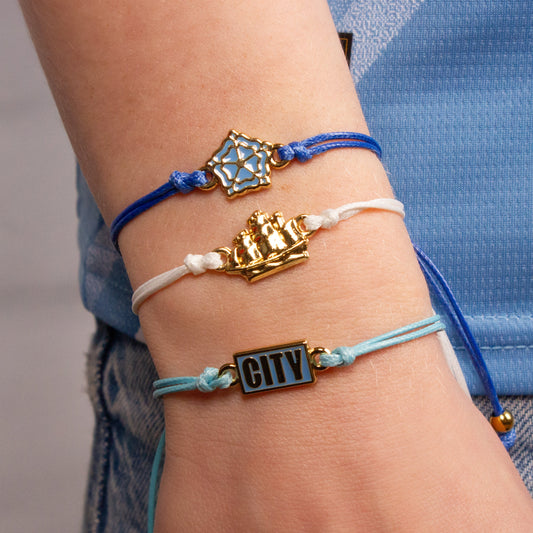 Manchester City Football Club Friendship Bracelet Set