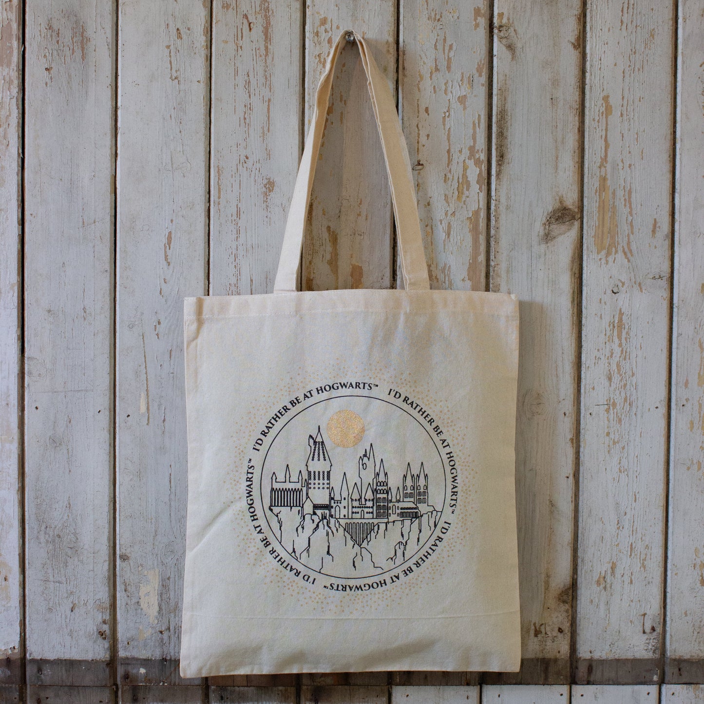 Harry Potter Cotton Hogwarts Castle Tote Bag