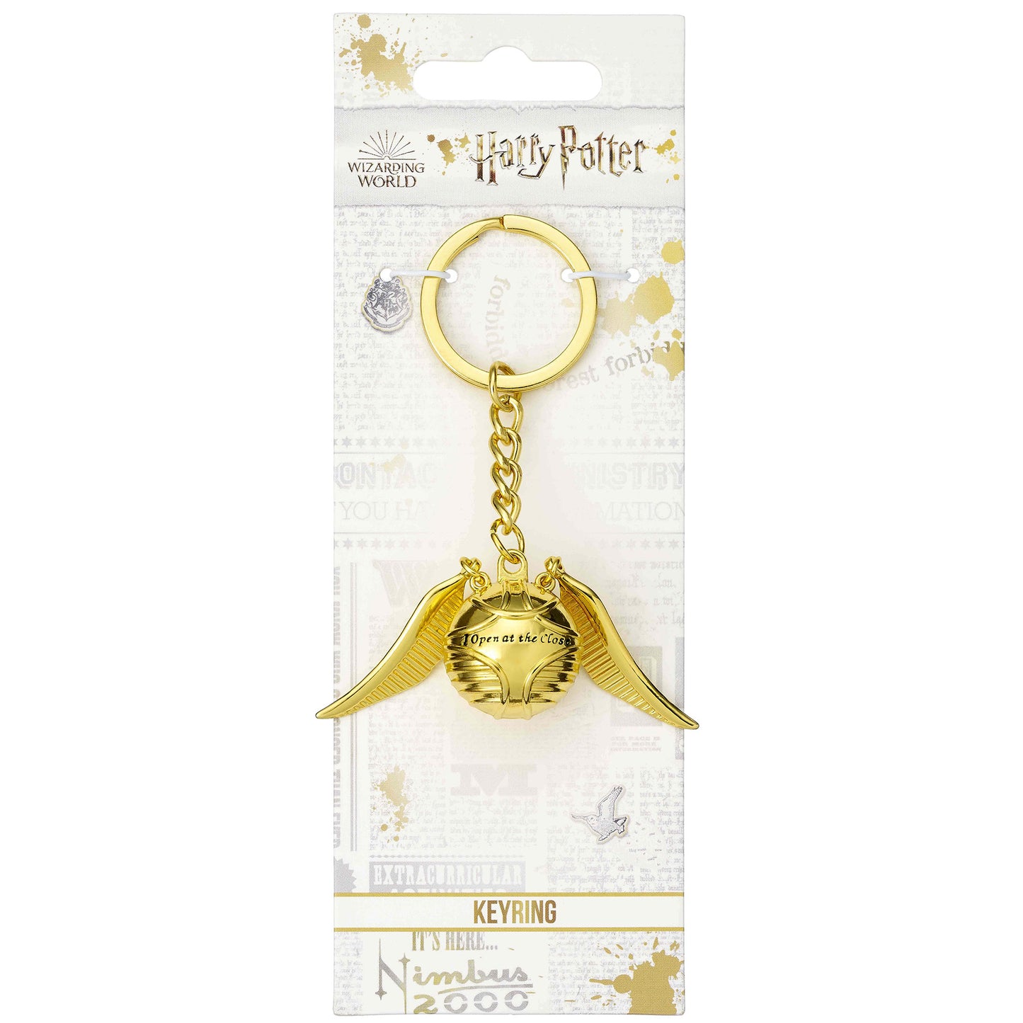 Porte-clés 3D Kellica Harry Potter Vif d'Or