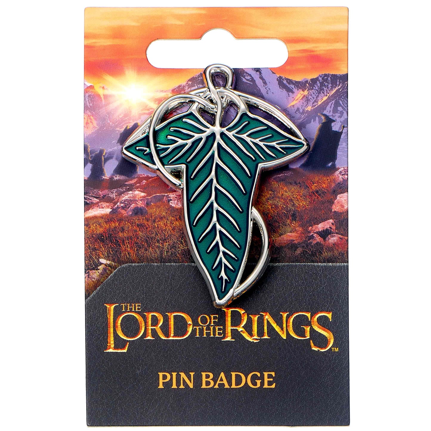 The Lord of The Rings The Leaf Of Lorien Pin Badge