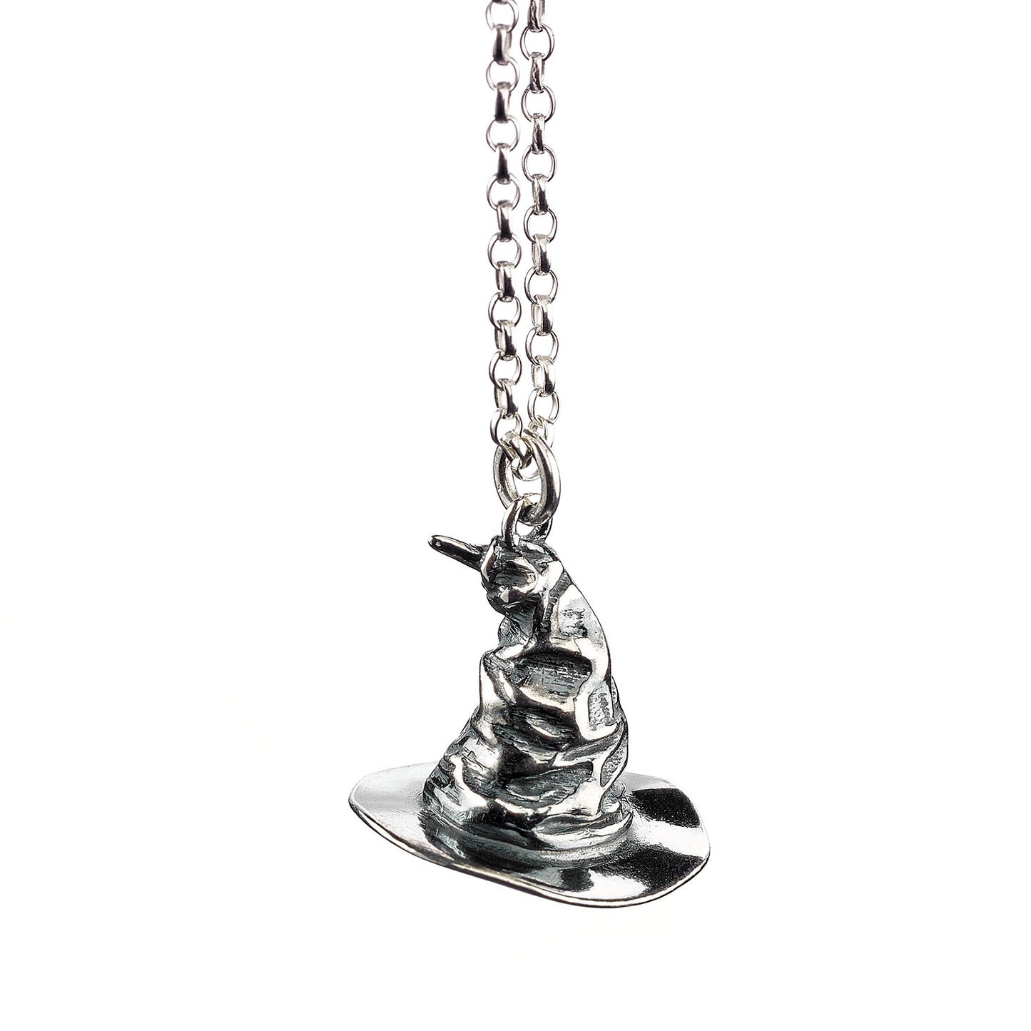 Harry Potter Sorting Hat Necklace - Sterling Silver