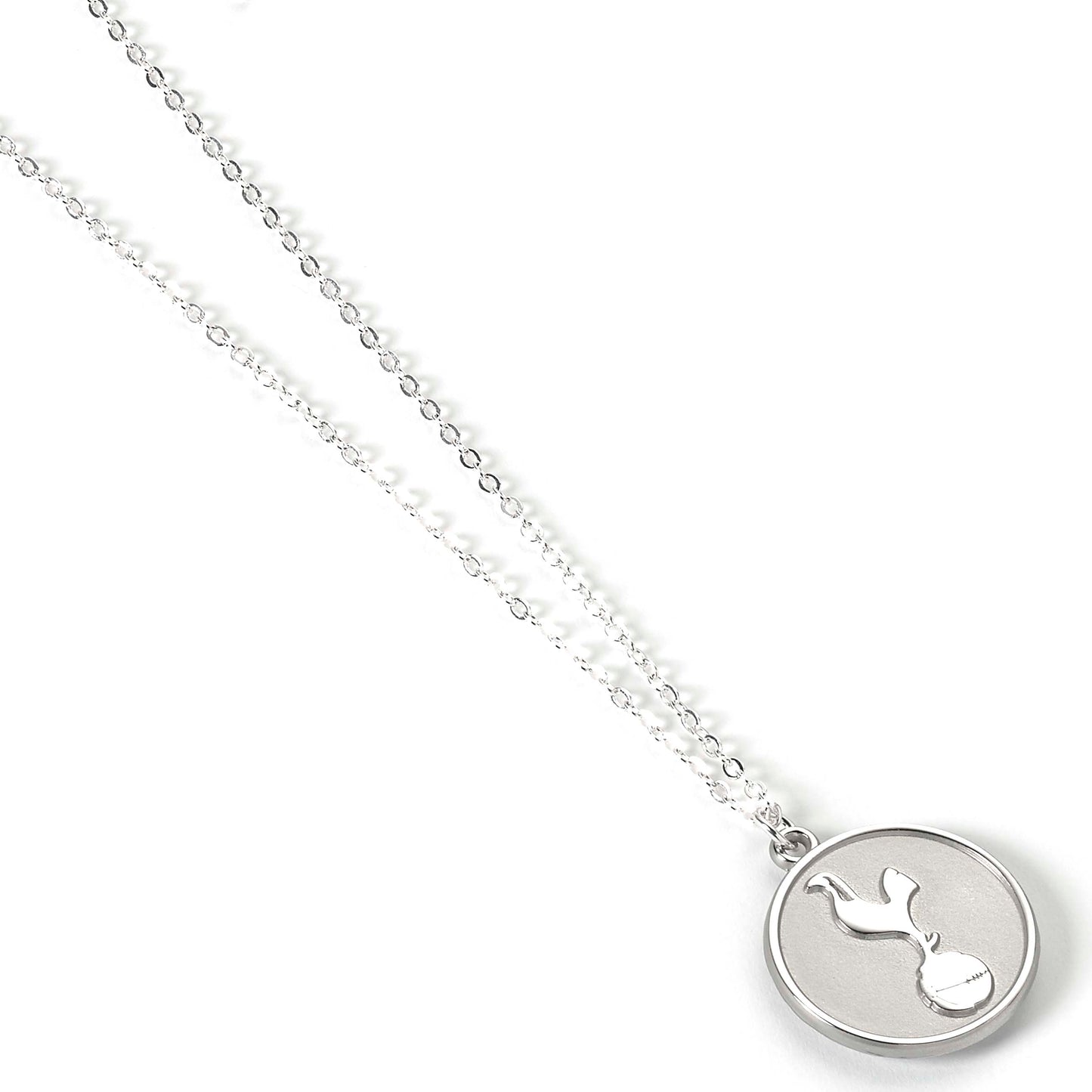 Tottenham Hotspur Silver Tone Disc Necklace