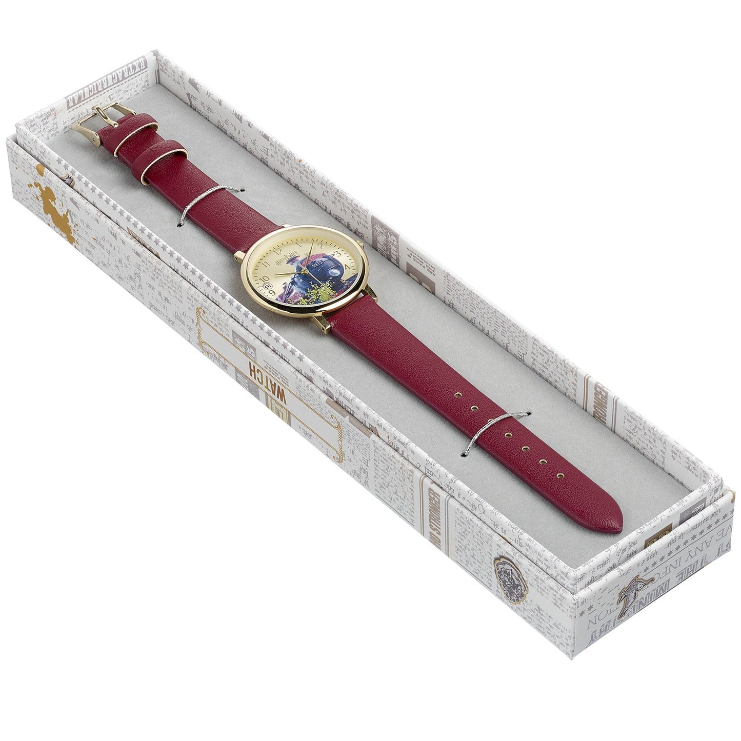 Personalised Harry Potter Hogwarts Express Train Watch - Red