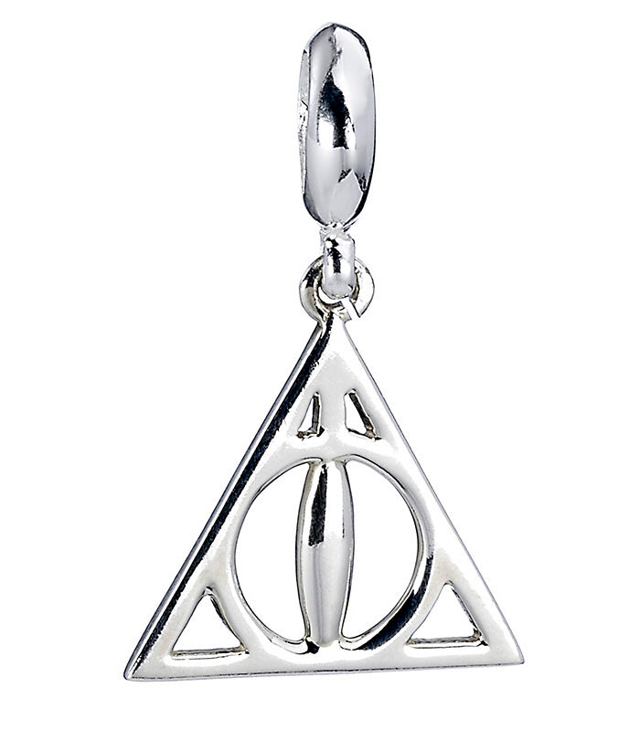 Harry Potter Deathly Hallows Slider Charm - Sterling Silver