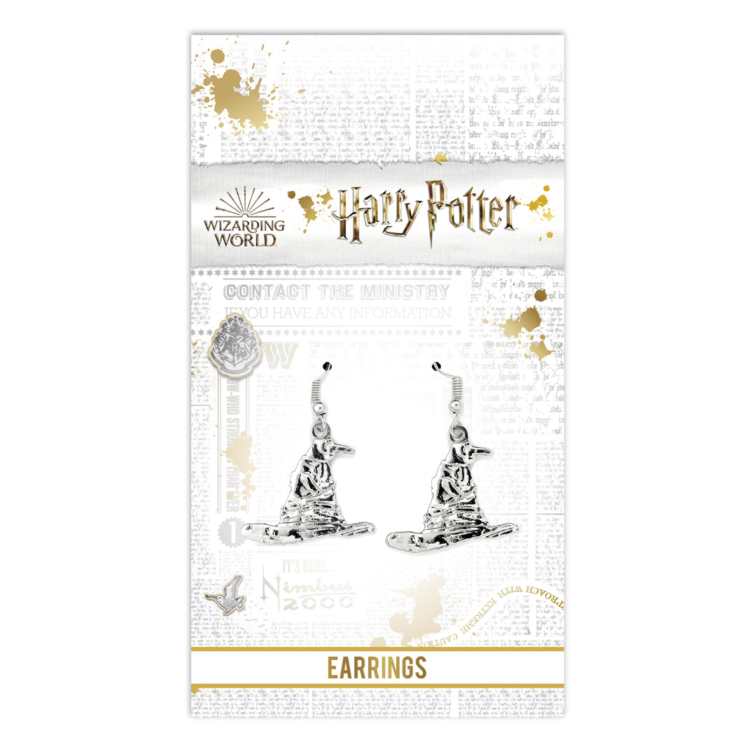 Harry Potter  Sorting Hat Drop - Silver