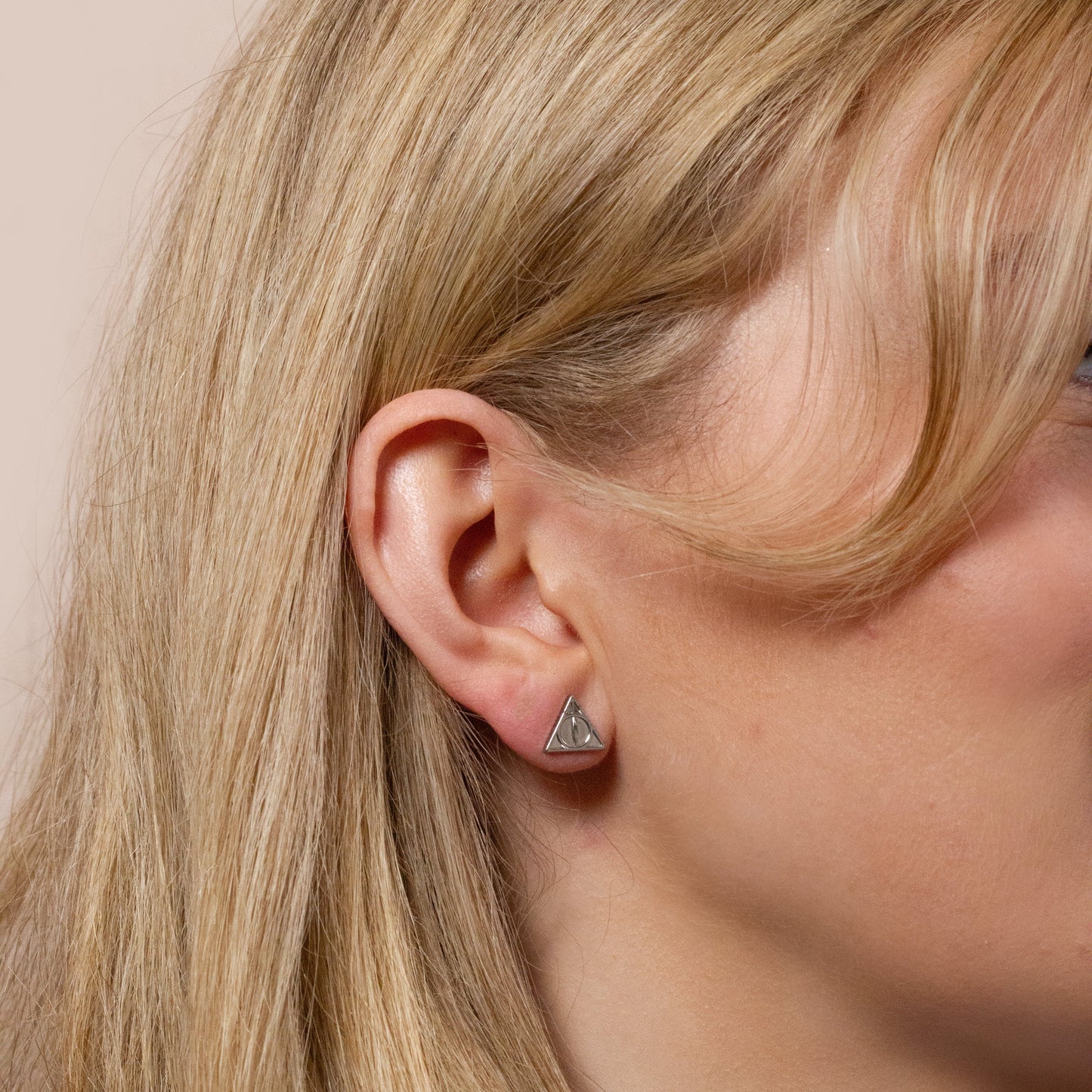 Ensemble de boucles d'oreilles Harry Potter - Reliques de la mort, Vif d'or, Plate-forme 9 3/4 - Argent