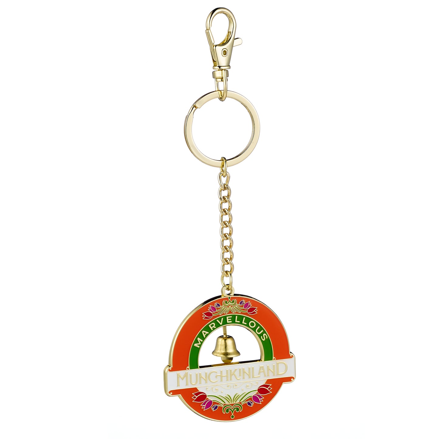 Wicked For Good Munchkinland Keyring