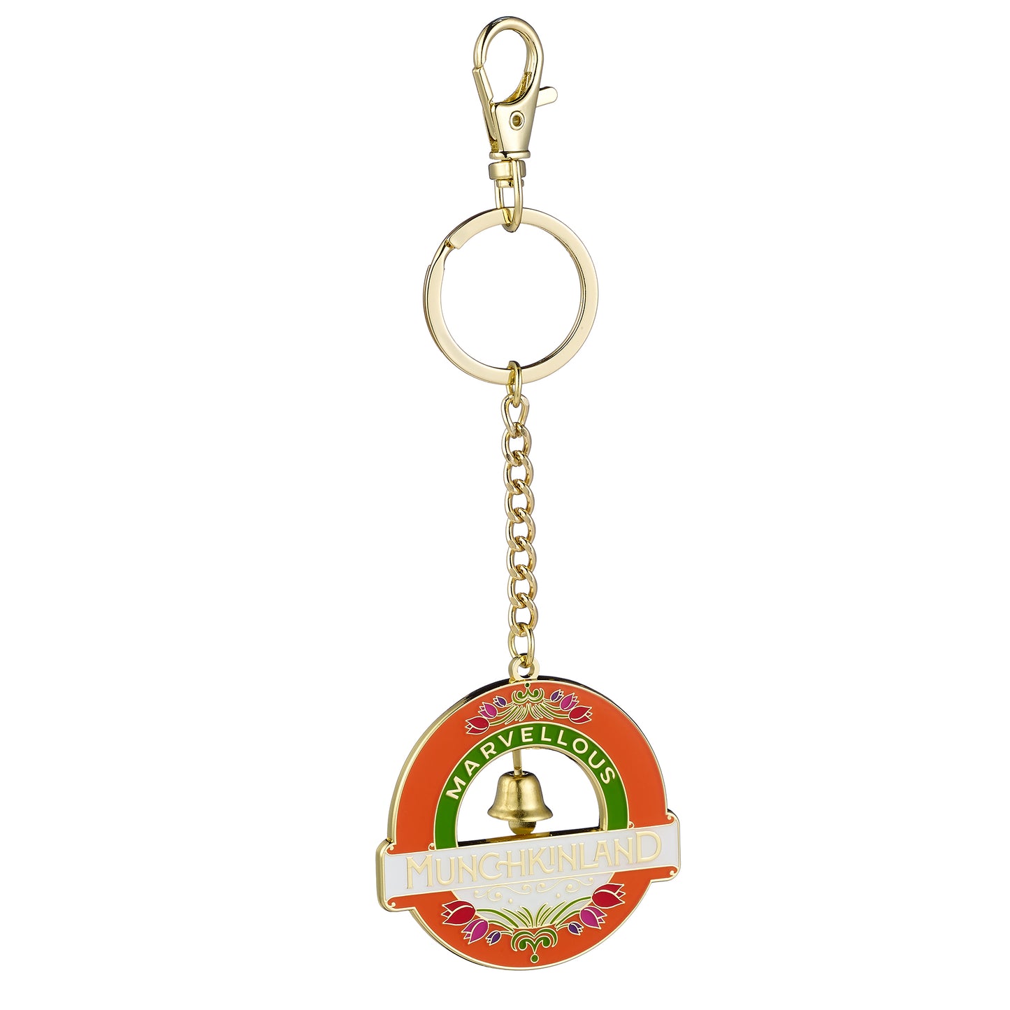 Wicked For Good Munchkinland Keyring