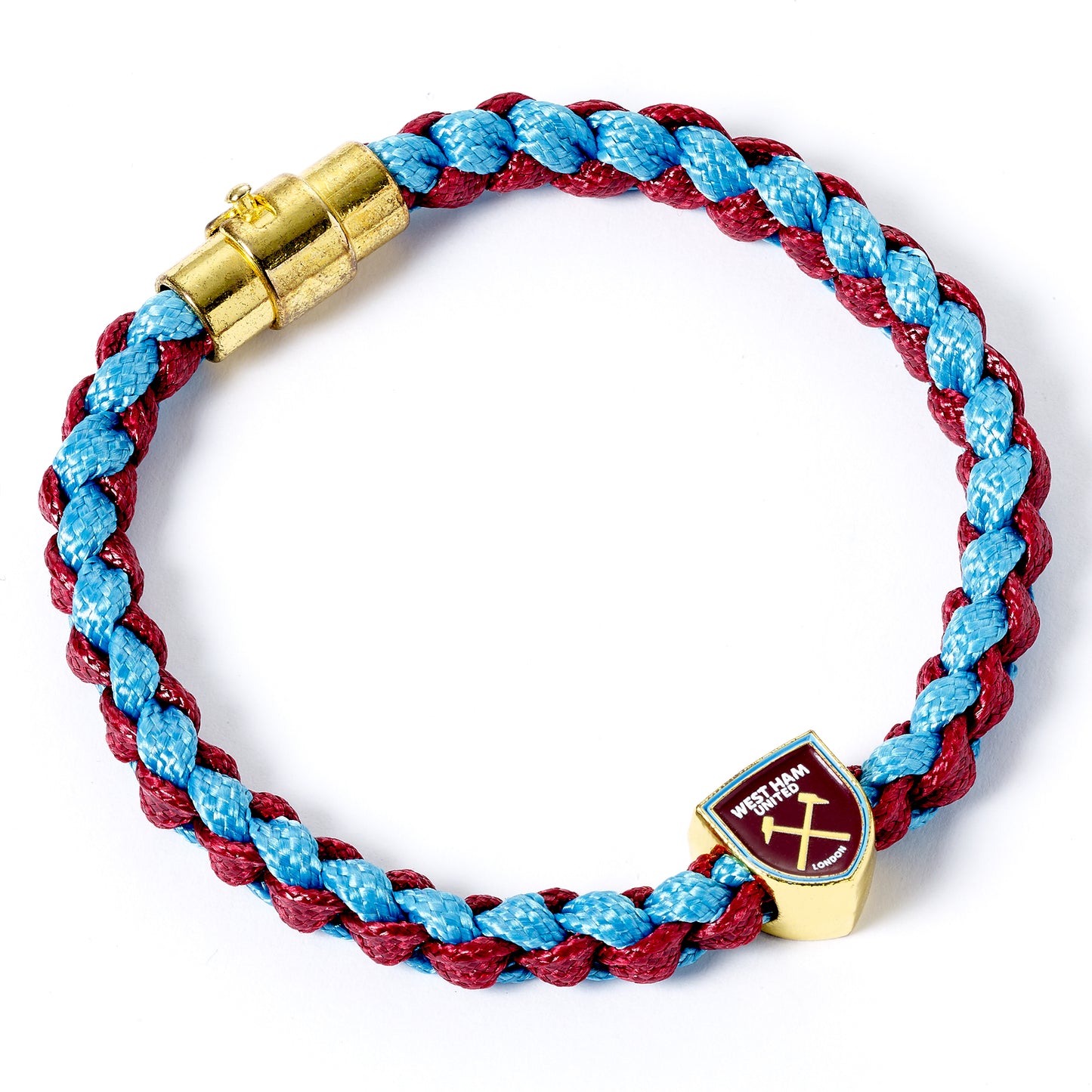 West Ham Two Tone Lace Bracelet