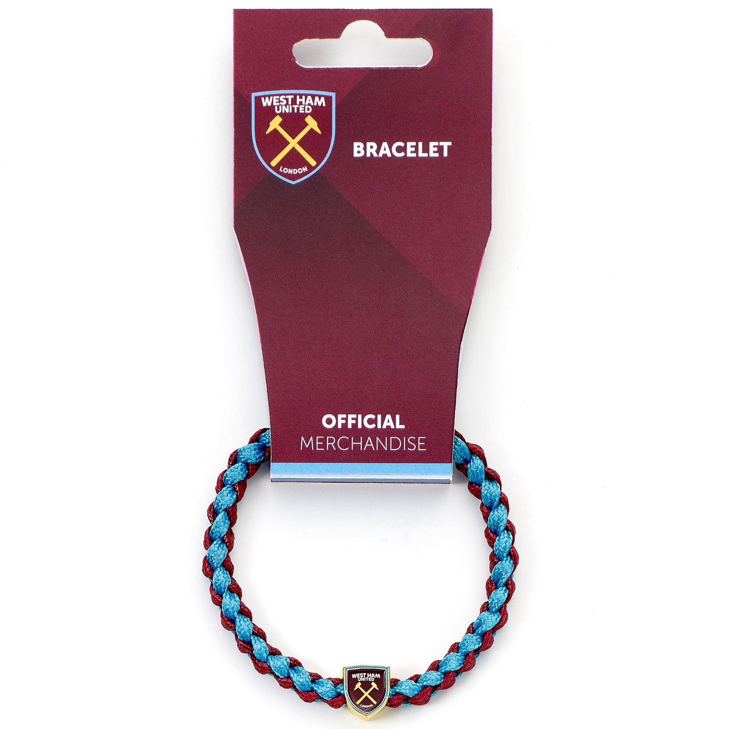 West Ham Two Tone Lace Bracelet