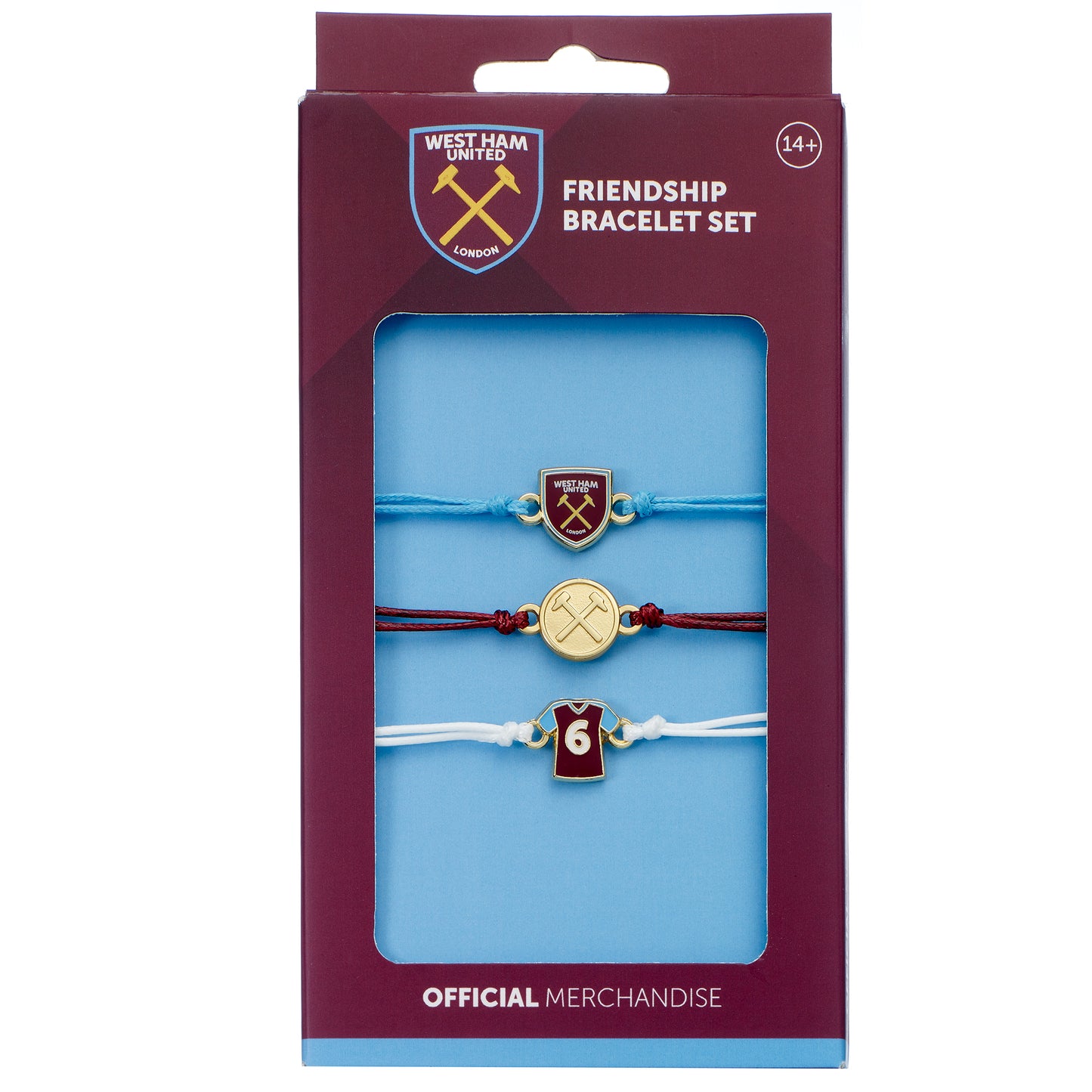 West Ham Friendship Bracelet Set