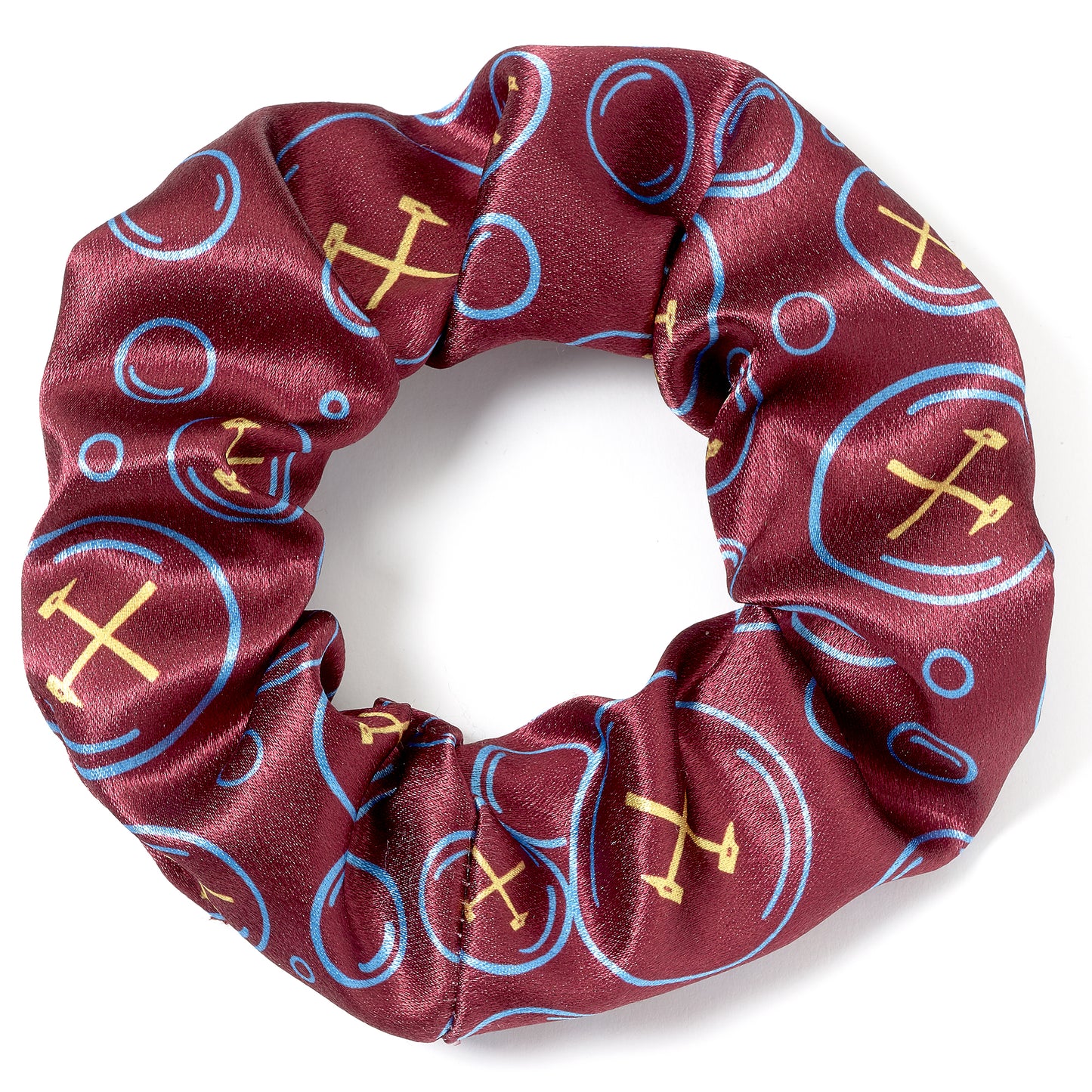 West Ham Bubbles Hair Scrunchie