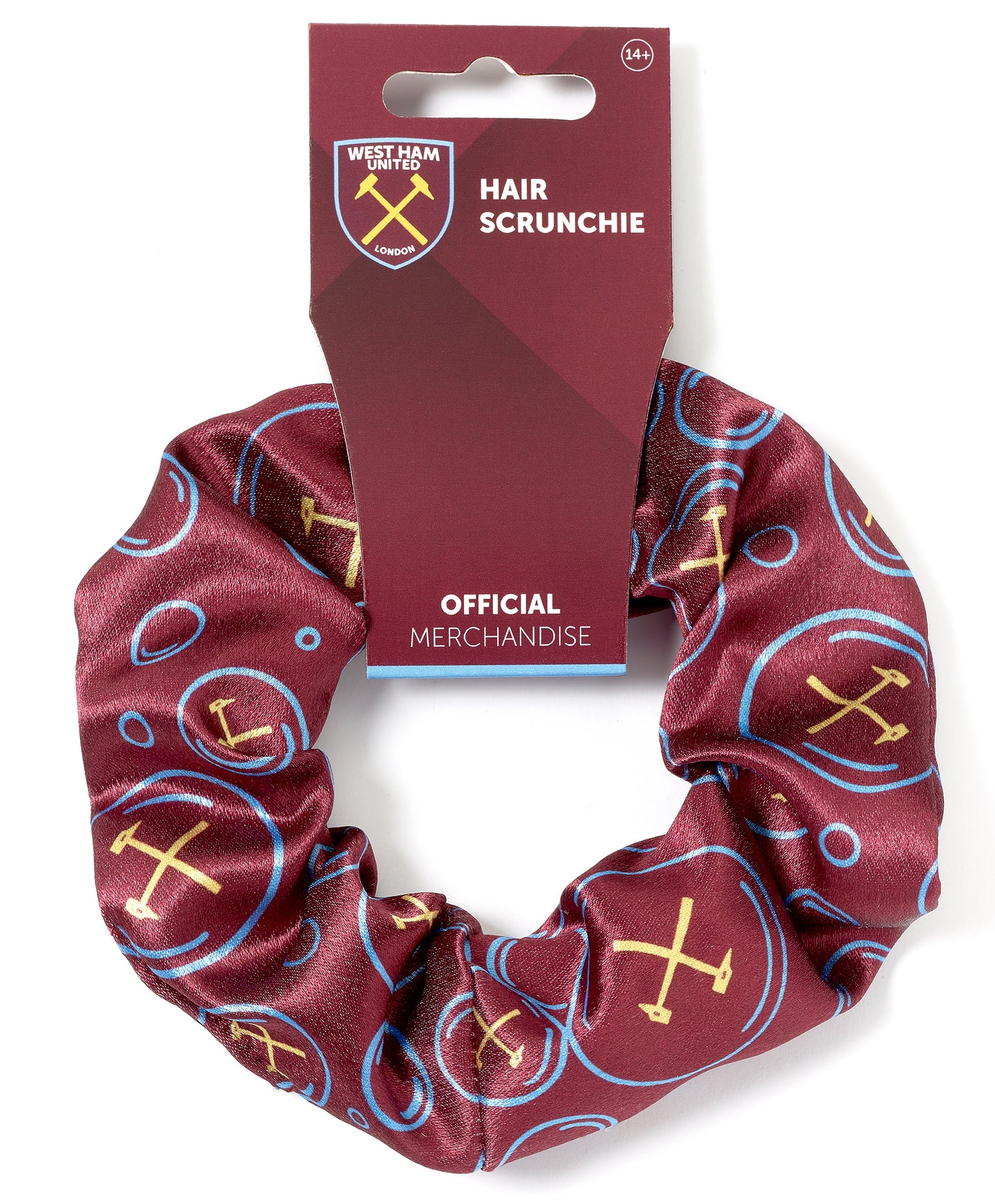 West Ham Bubbles Hair Scrunchie
