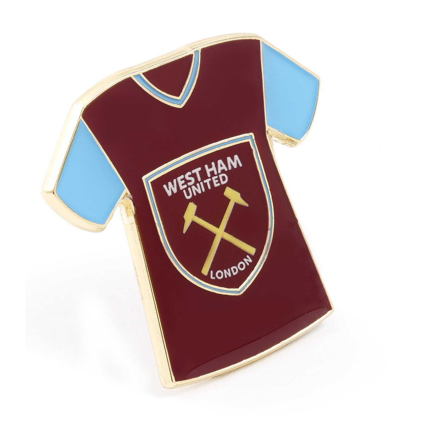 West Ham Shirt Pin Badge with Crest