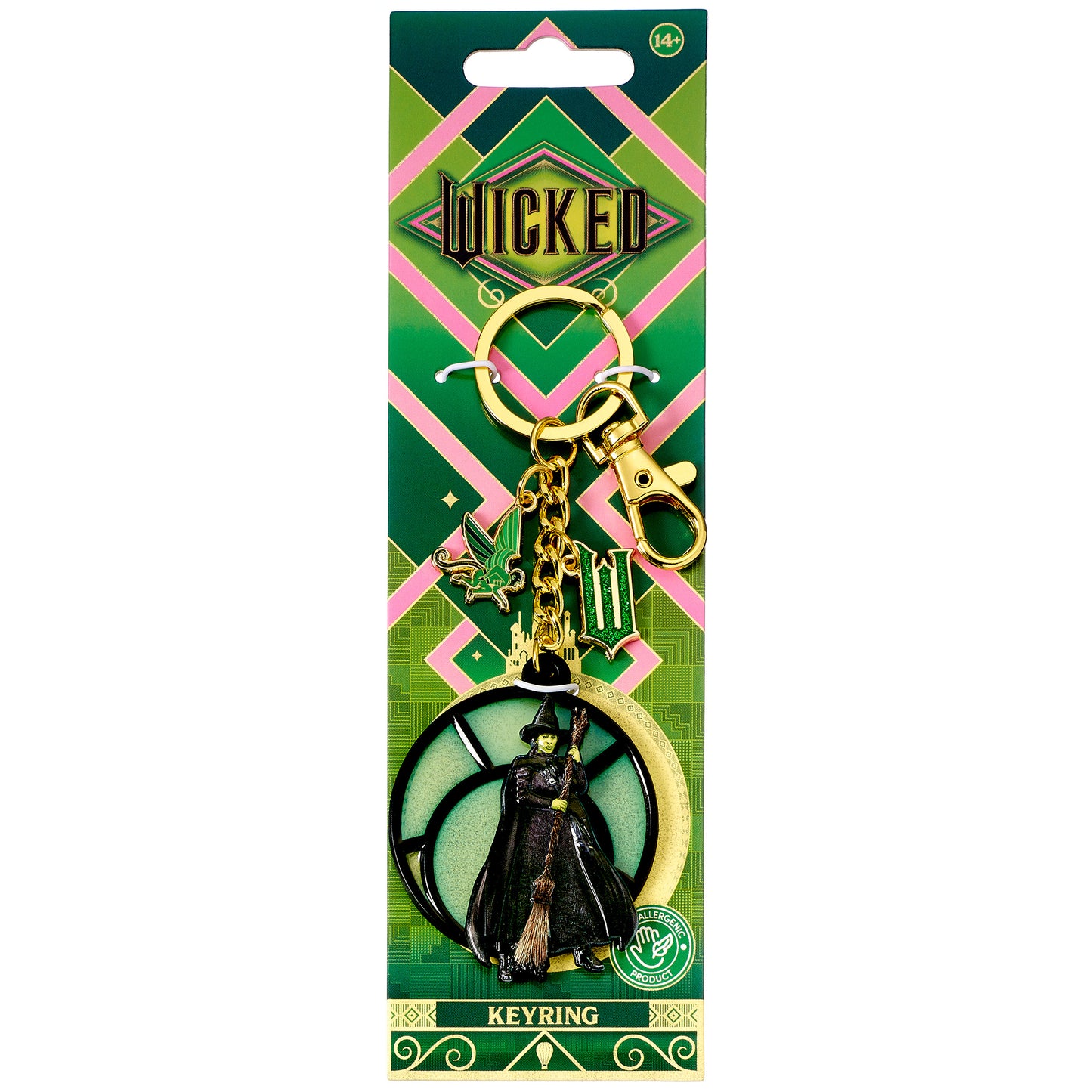 Wicked Elphaba Window Keyring